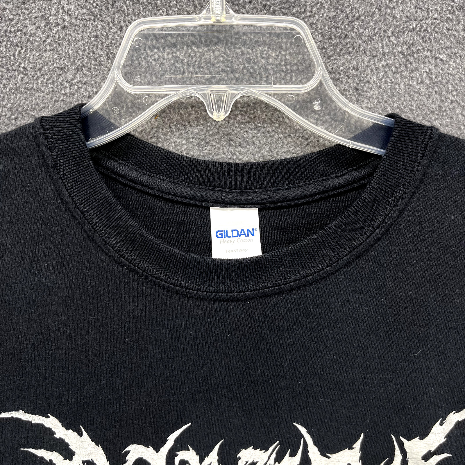 Heavy Metal Rock Band T-Shirt Adult Large Black American Music Logo