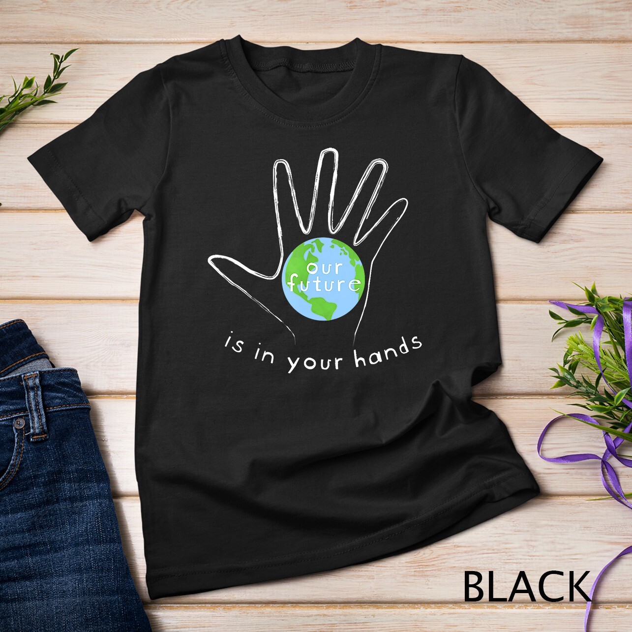 Climate change Environment Youth Protest T-Shirt Unisex T-shirt