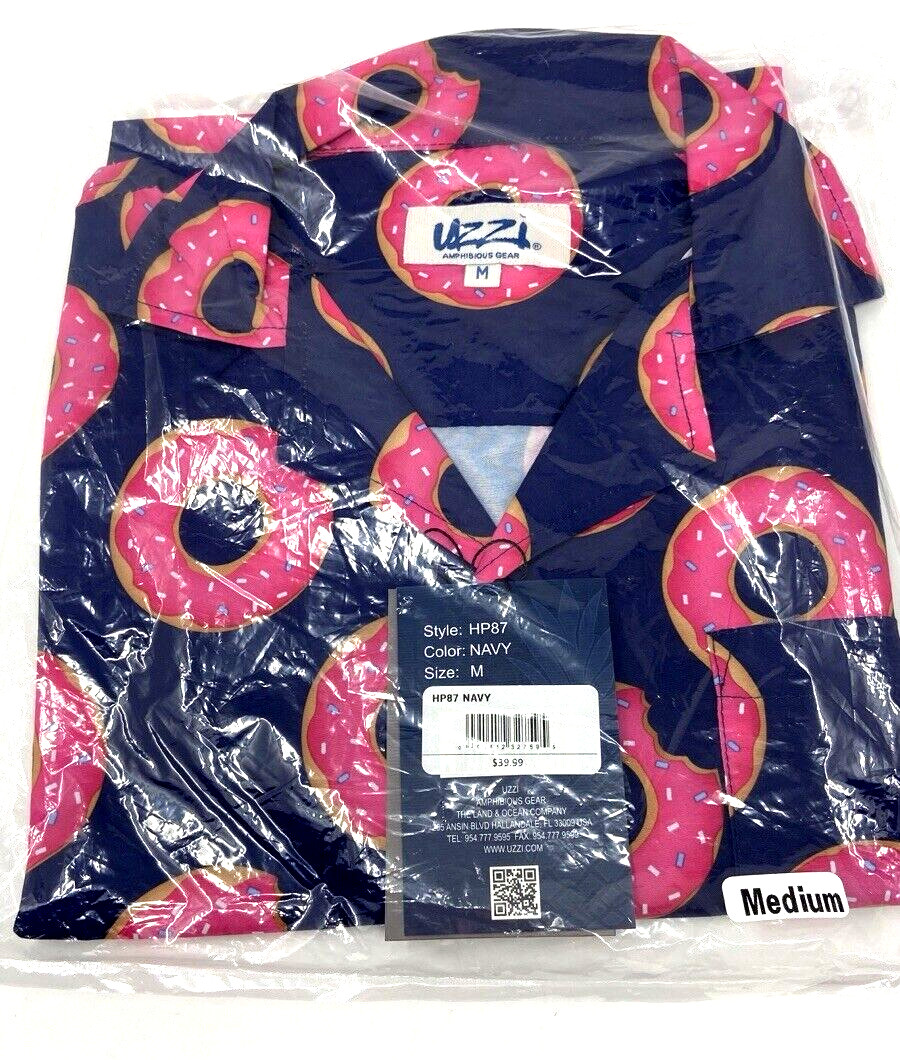 Hawaiian Shirt Men Women Button Down Short Sleeve Casual Collared Prints