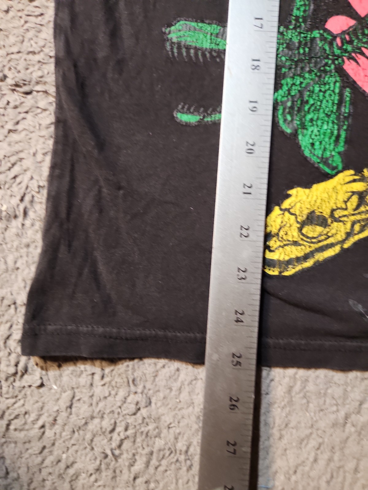 Crooks & Castles Black Graphic Logo T-shirt Mens Medium