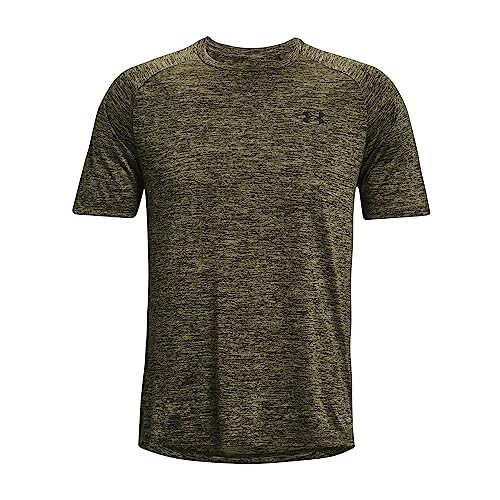 1326413 Under Armour Men’s Tech 2.0 Short-Sleeve T-Shirt Marine OD Green/Black M