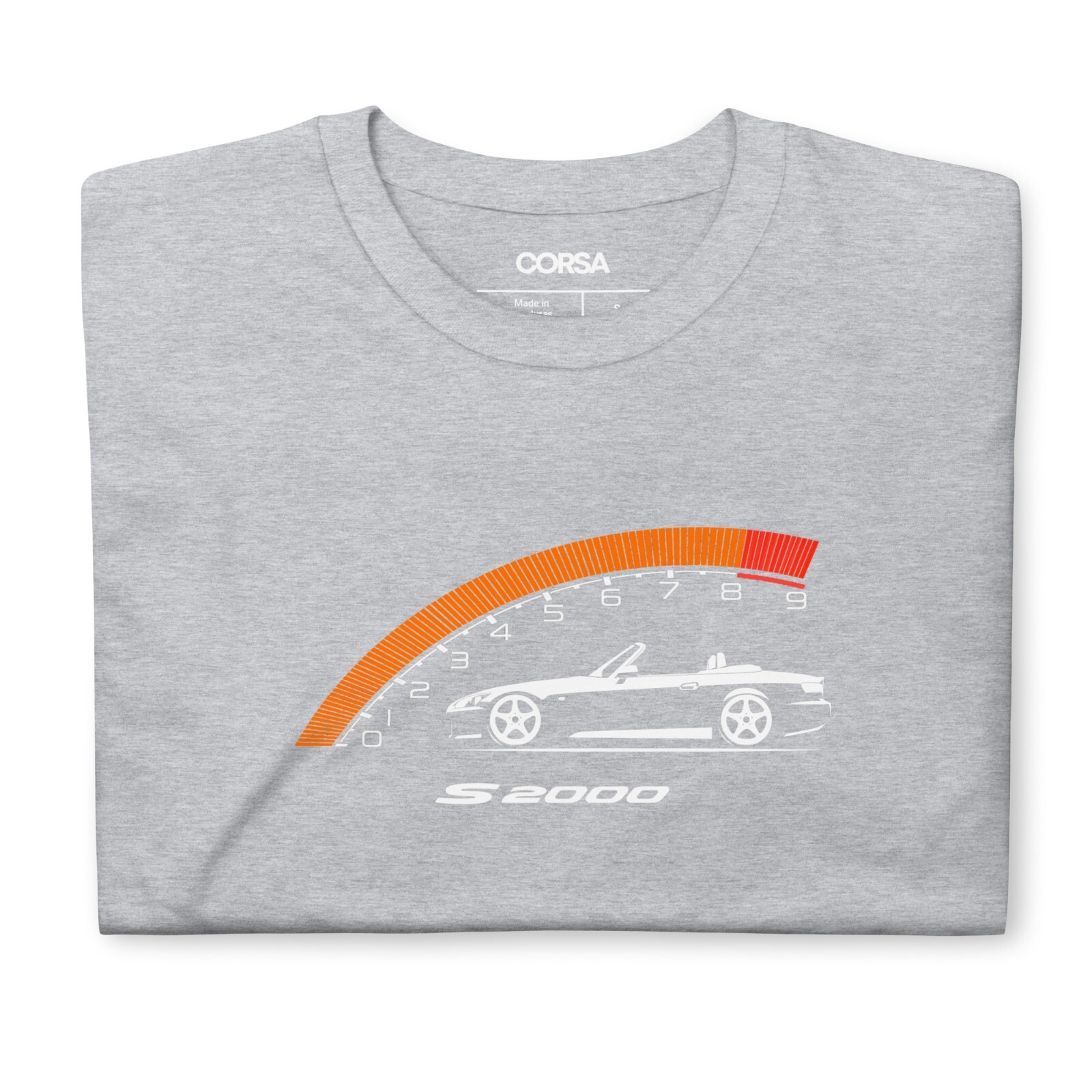 Honda s2000 Ap2 8K RPM Cluster Silhouette Men’s T-Shirt