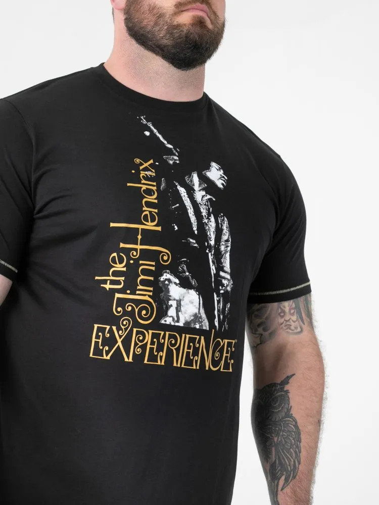 D555 Duke Big Mens Jimi Hendrix Printed T-Shirt Licensed Product 2XL-8XL (601913