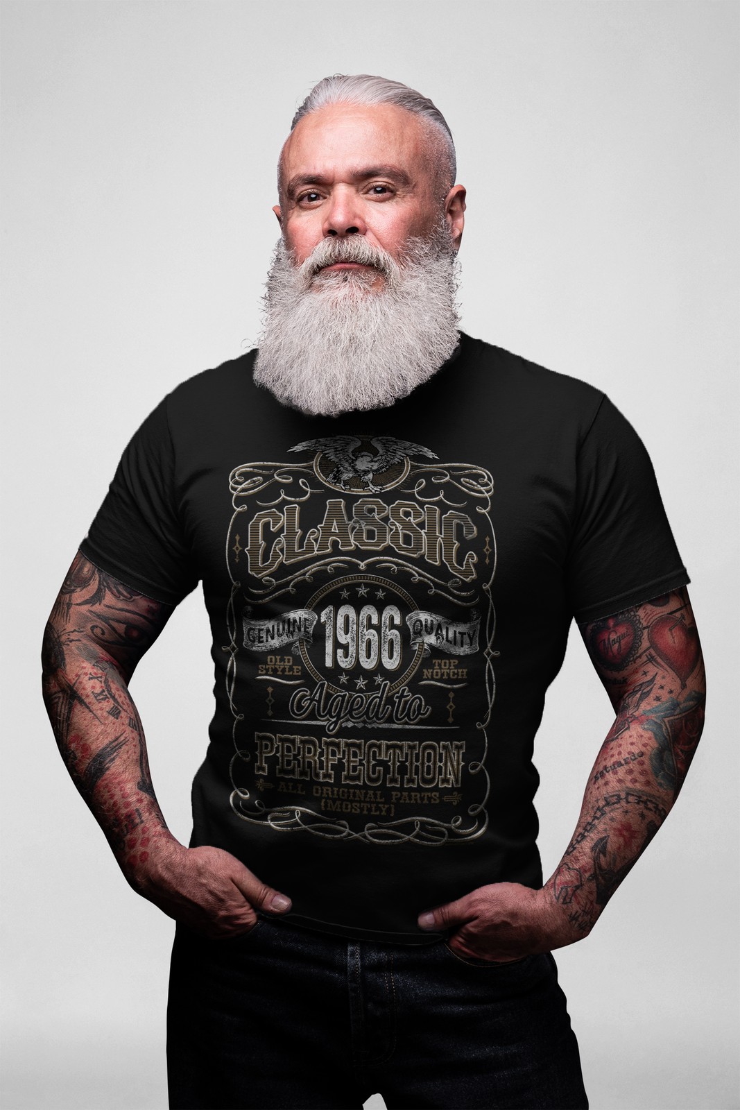 60th Birthday Gift Shirt For Men – Classic Aged 1966