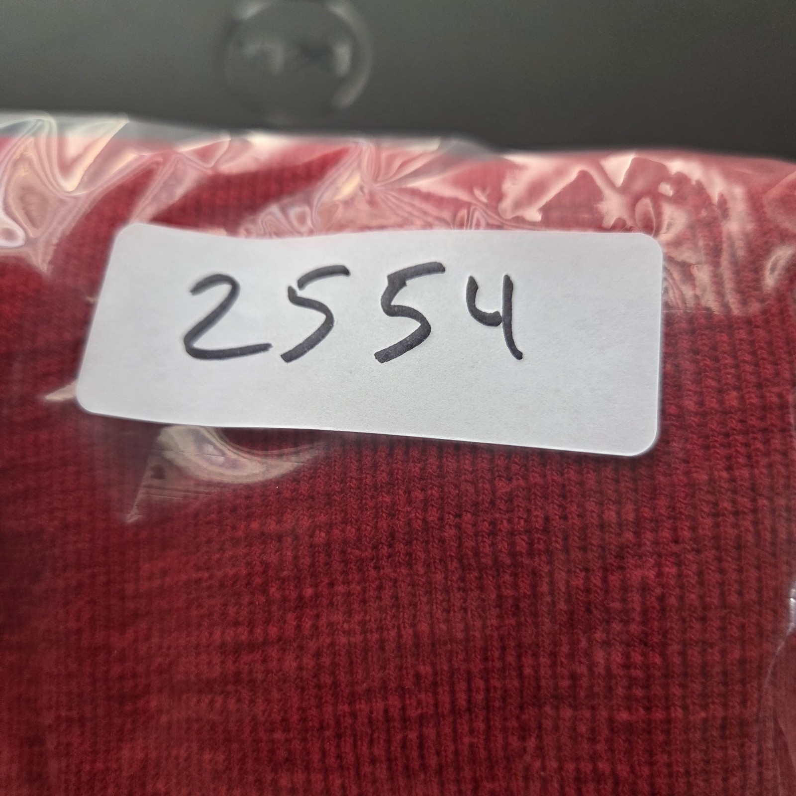 Y2K Aeropostale Mens XL Red Embroidered Letters Thermal Long Sleeve Shirt Preppy