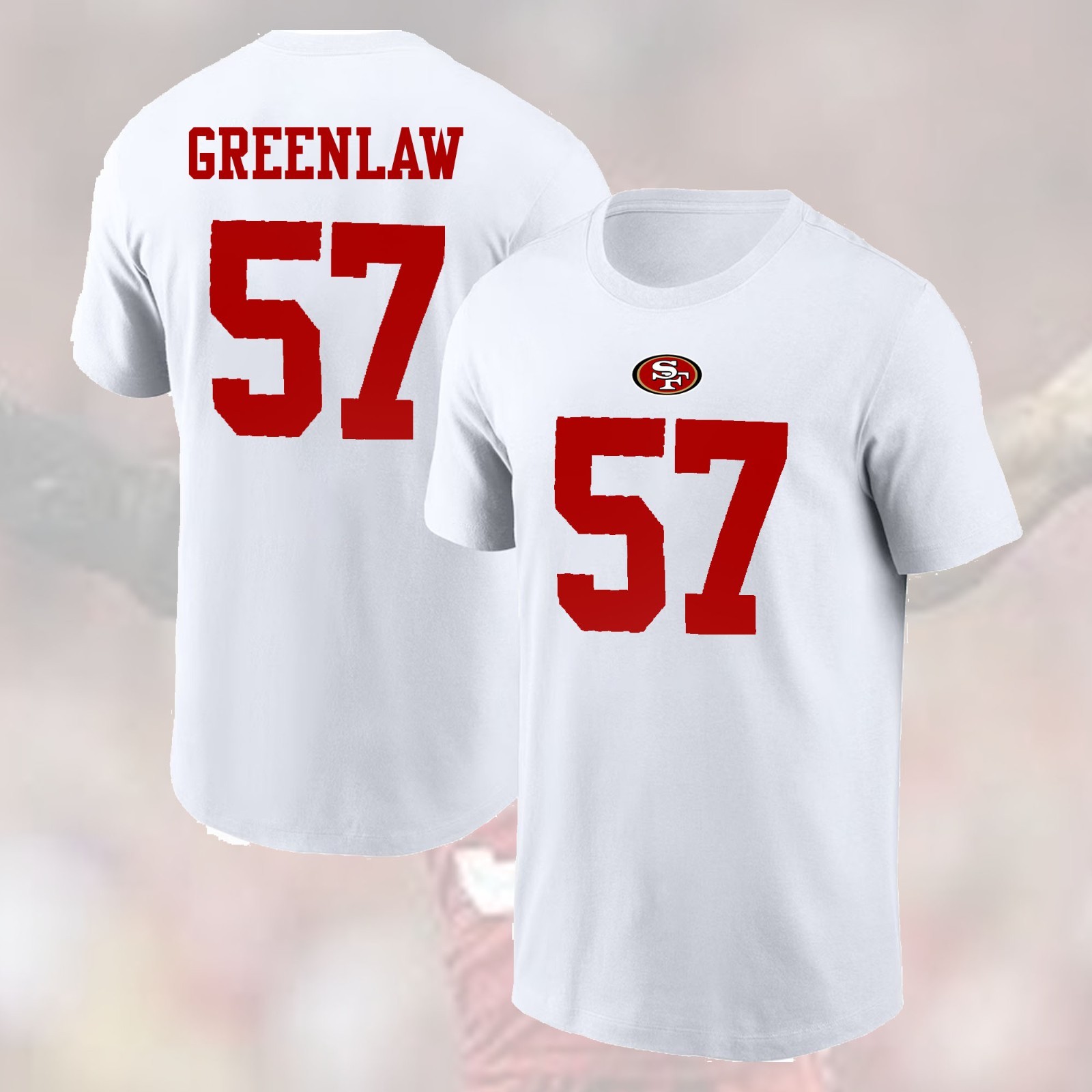 HOT NEW! Dre Greenlaw #57 San Francisc0 49ers 2026 Name & Number Gift For Fans