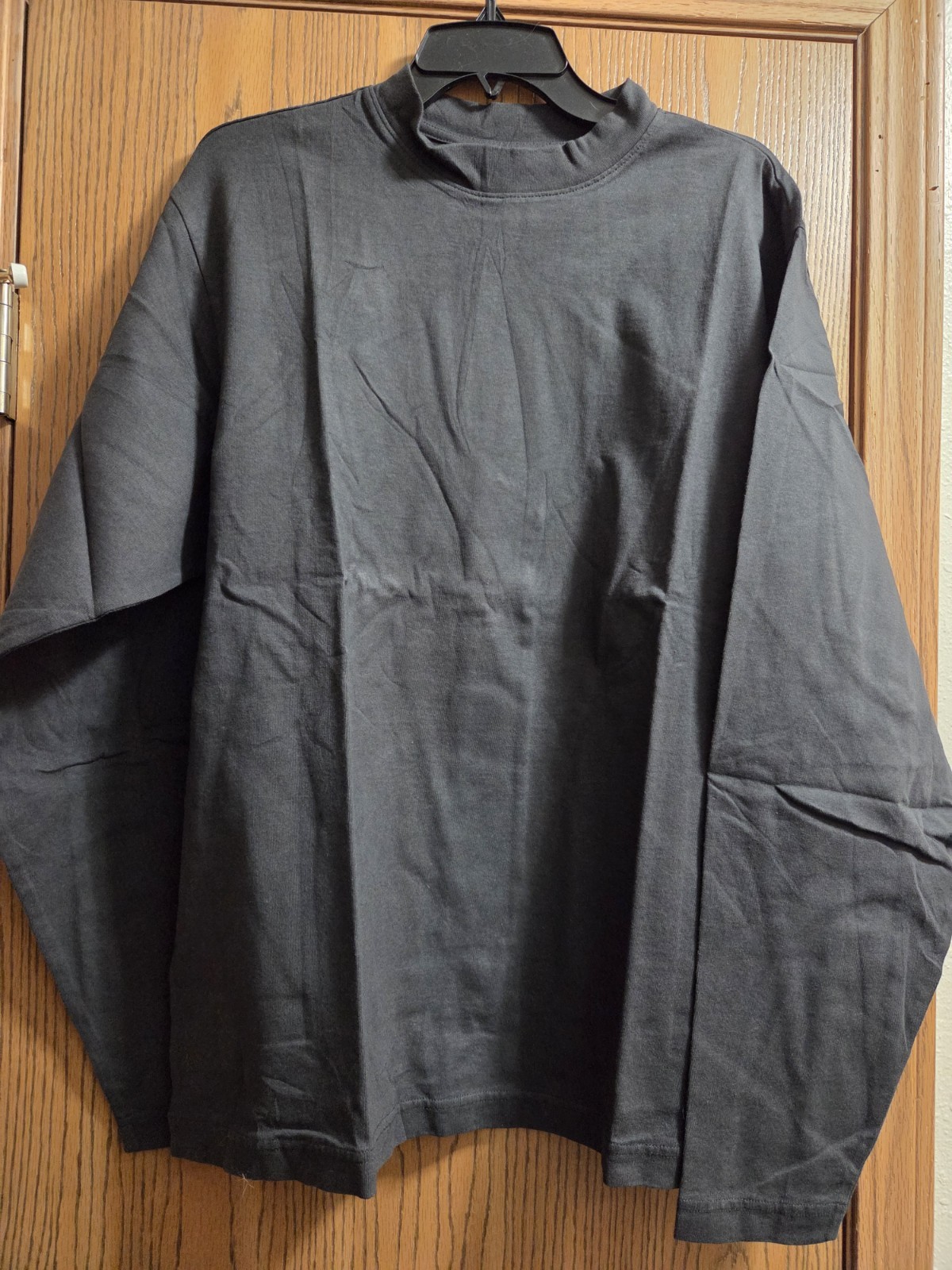 Yeezy x GAP by Balenciaga H03 Unreleased Oversized Long Sleeve Shirt *BLACK* *M*