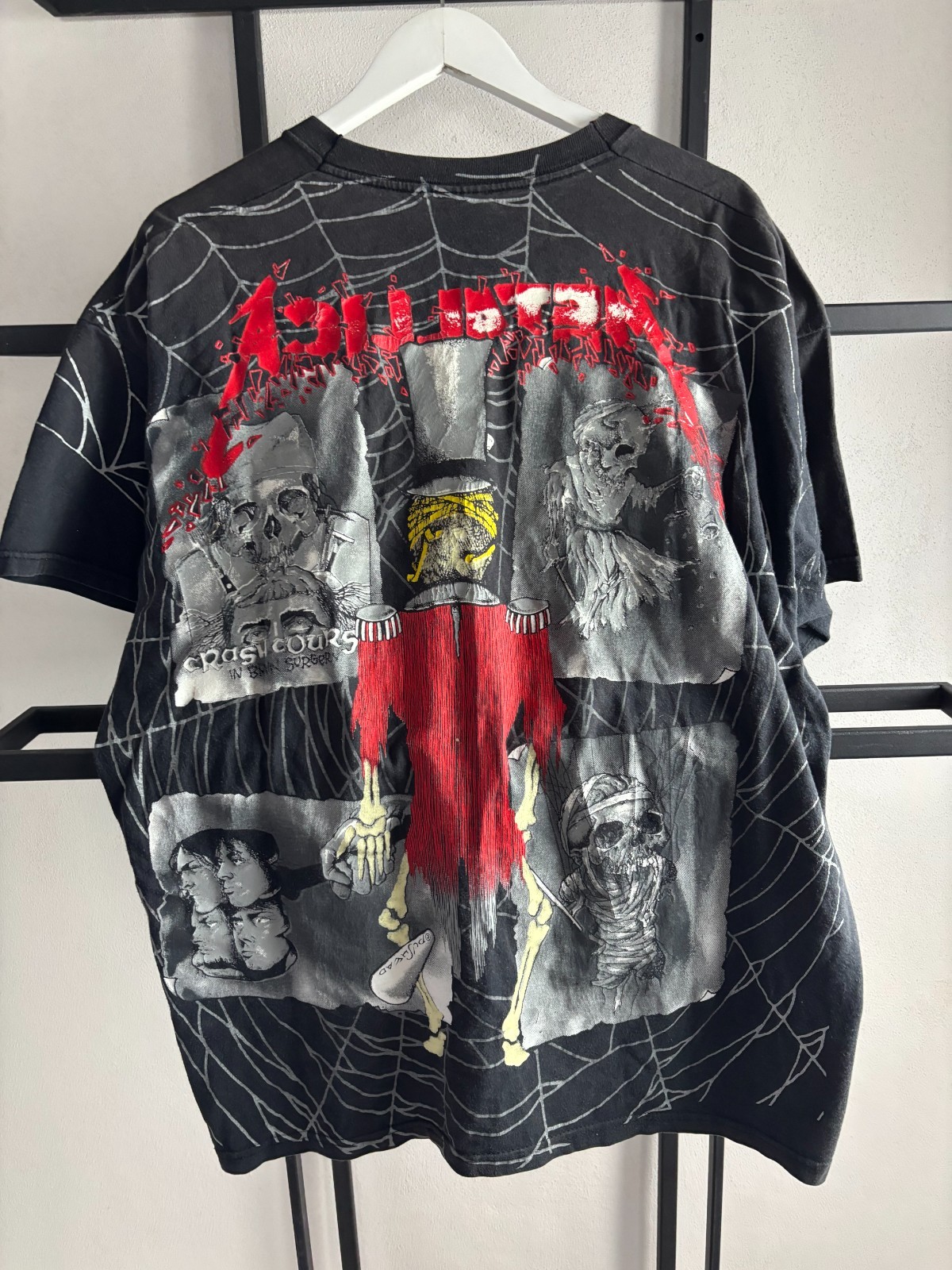 Metallica Vintage 1992 Pushead Ringmaster All Over Print T-Shirt