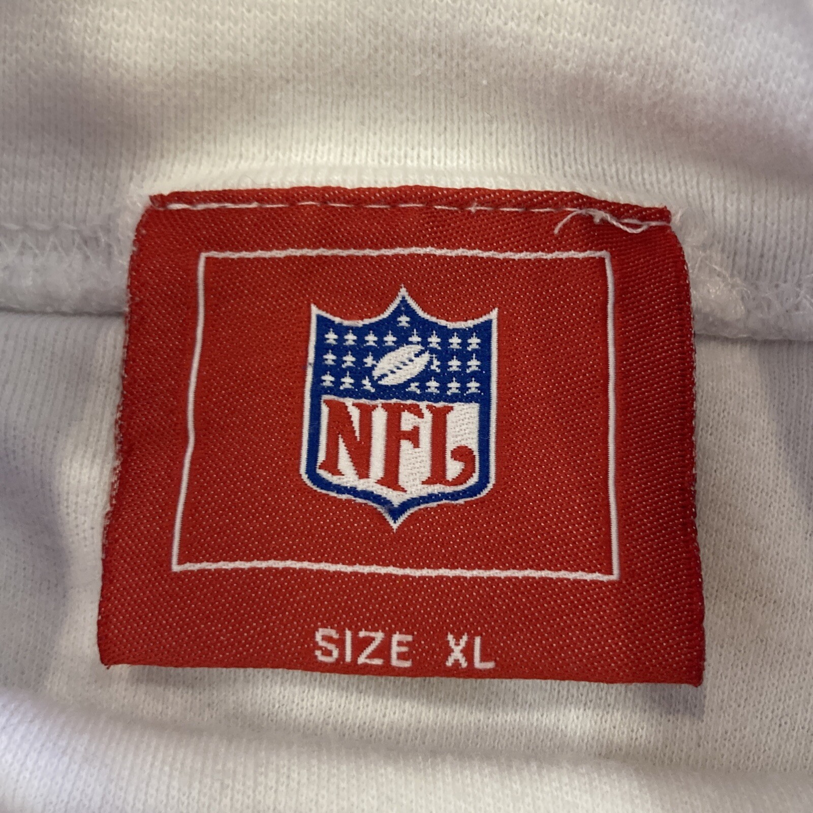 Pittsburgh Steelers Shirt Adult XL Extra Large White High Neck Long Sleeve Men