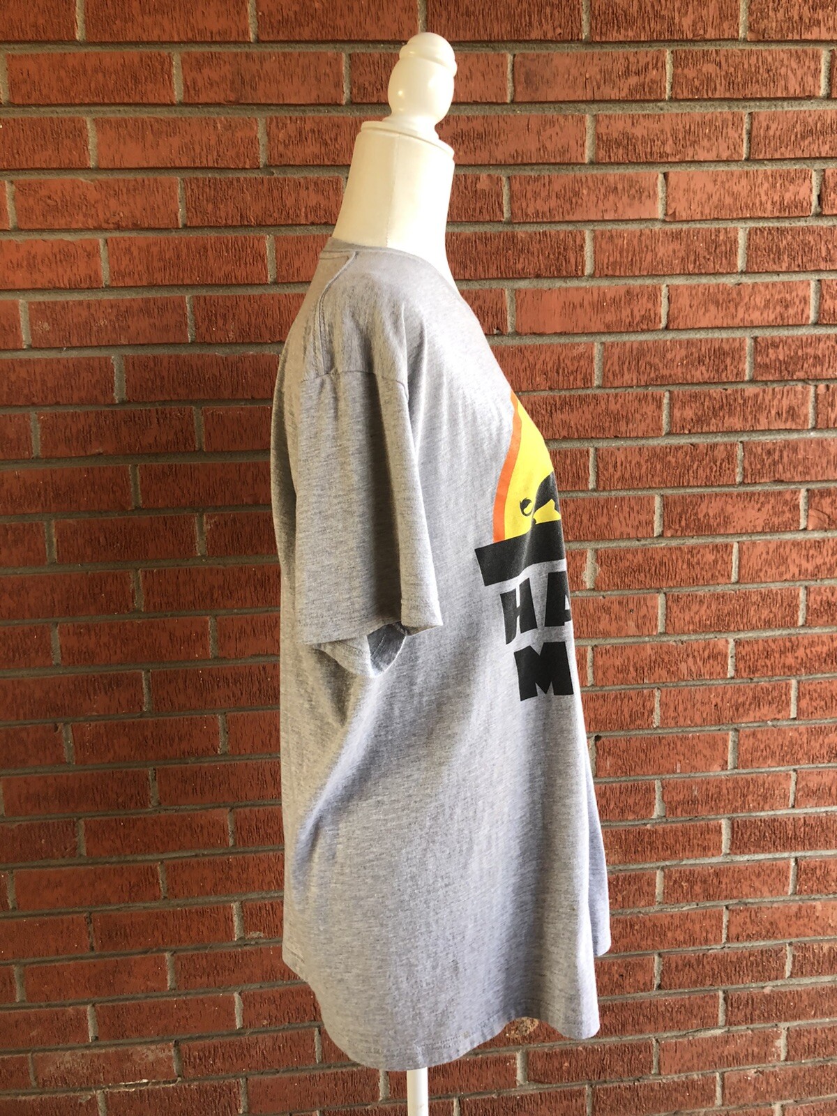 Simba DISNEY LION KING Retro Gray T-Shirt Men’s XL – Cartoon Movie Retro Mens