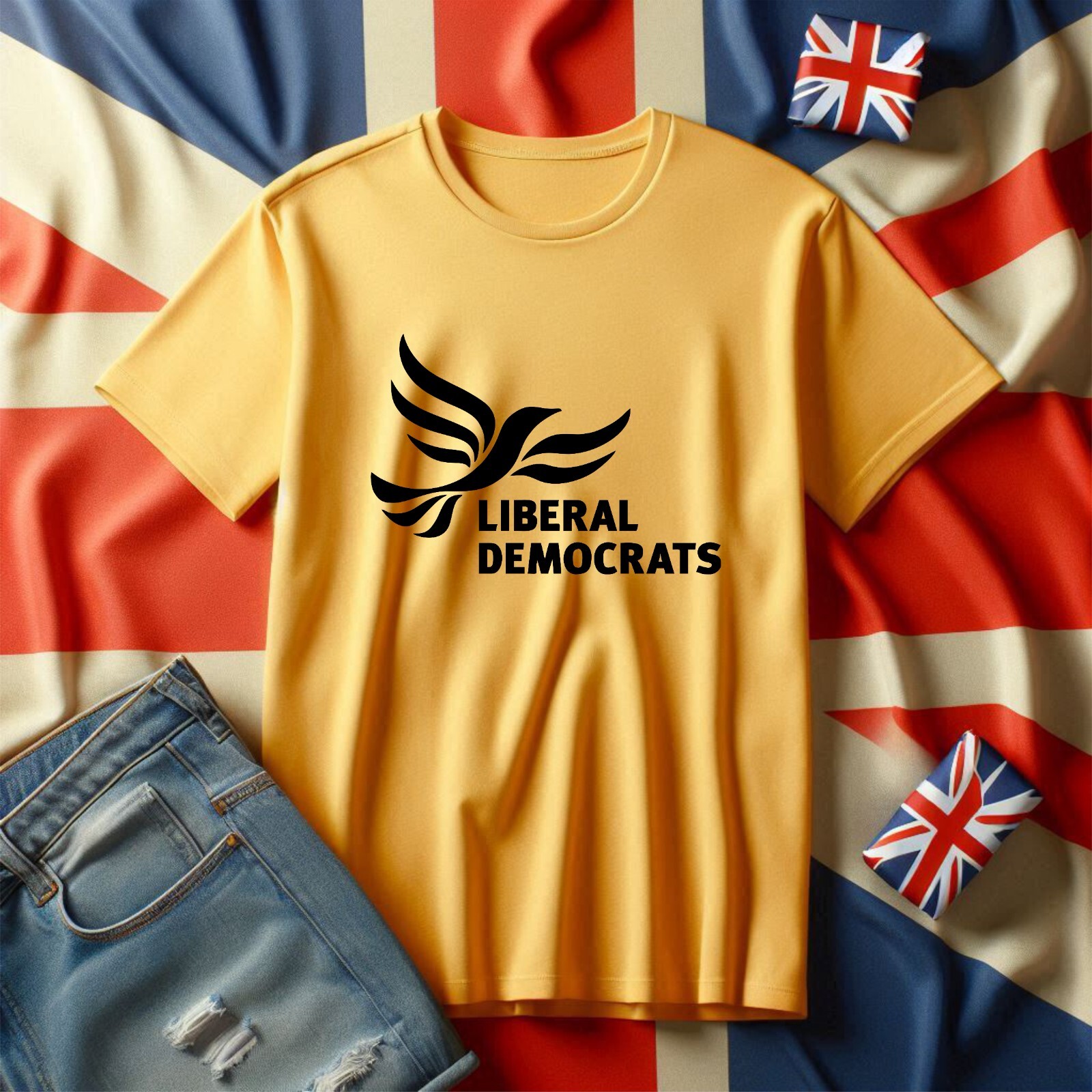 UK Election 2024 T-Shirt, Liberal Democrats Party TShirt, Vote For Liberal Top