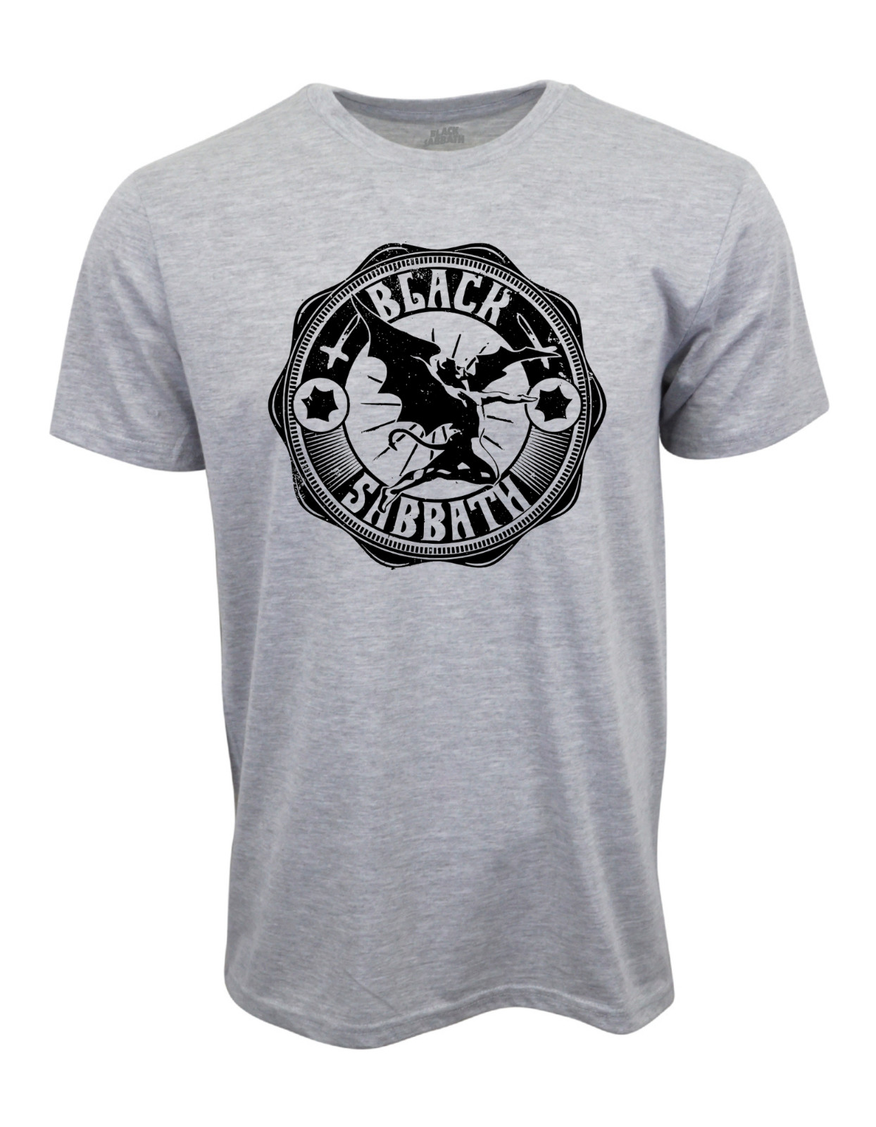 BLACK SABBATH GRAY GRAPHIC T SHIRT