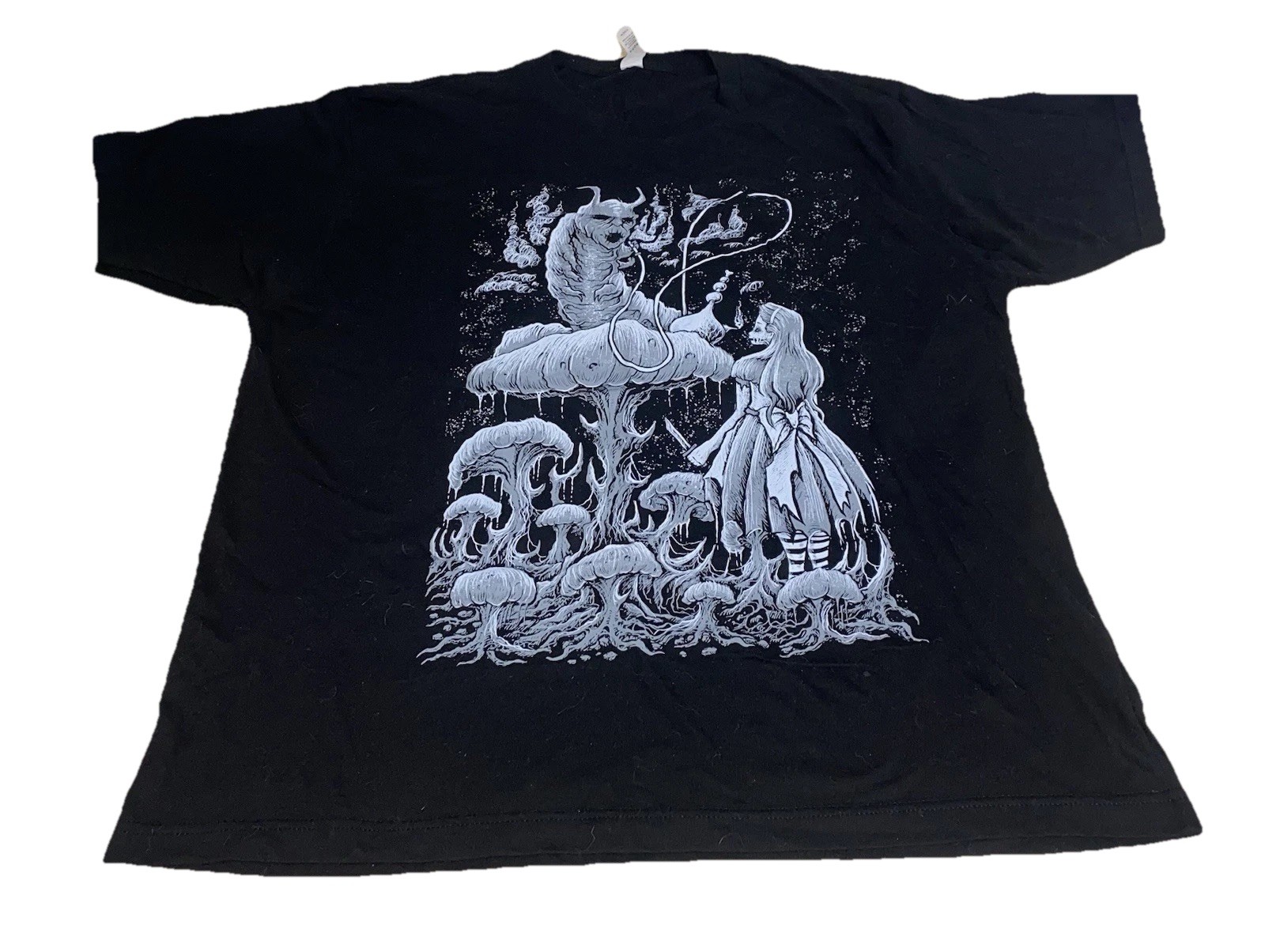 Vampire Freaks Shirt XL 23×29.5 Alice In Murderland Preowned Goth Tultex Horror