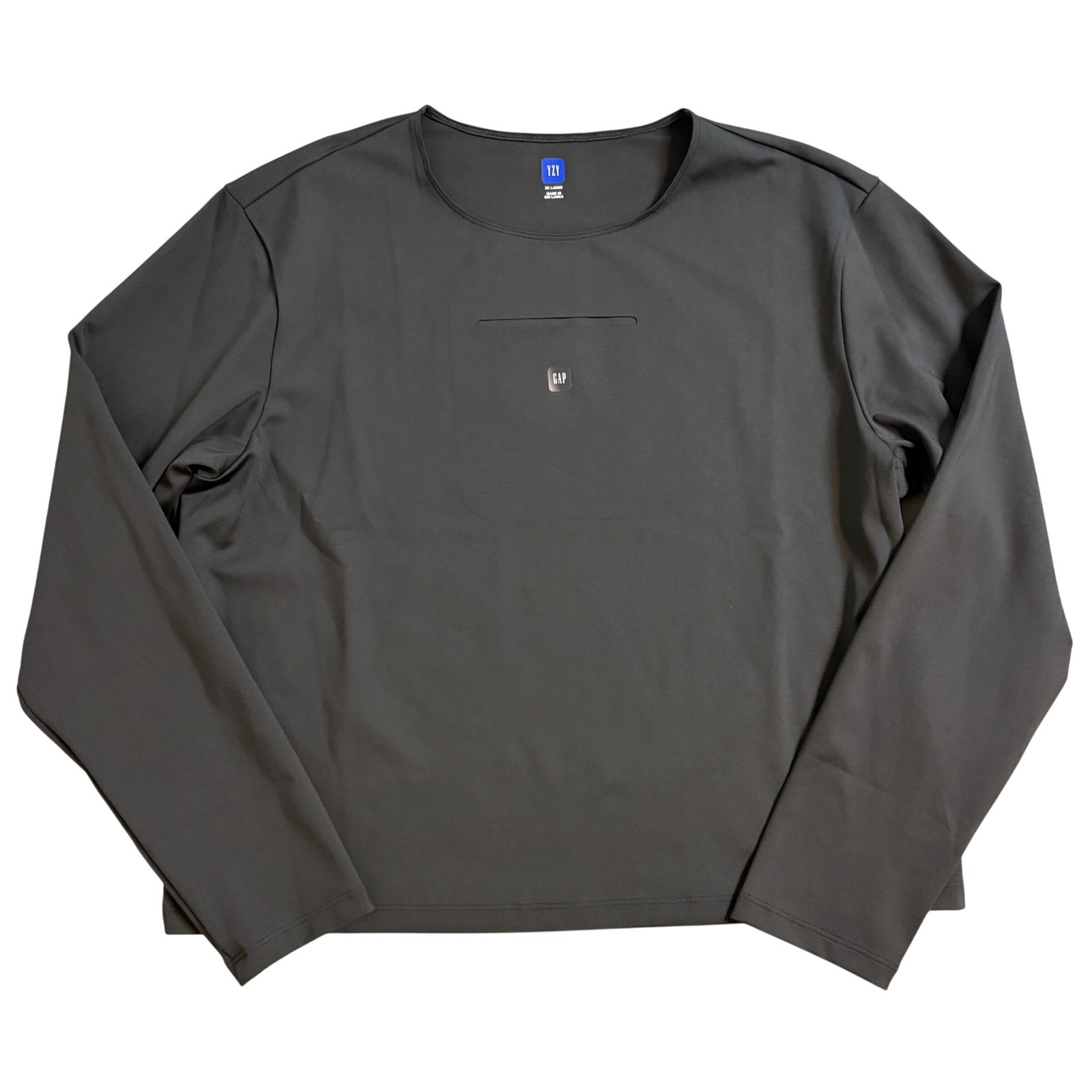 Yeezy Gap Engineered by Balenciaga Long-sleeve Second Skin Shirt Size XXL