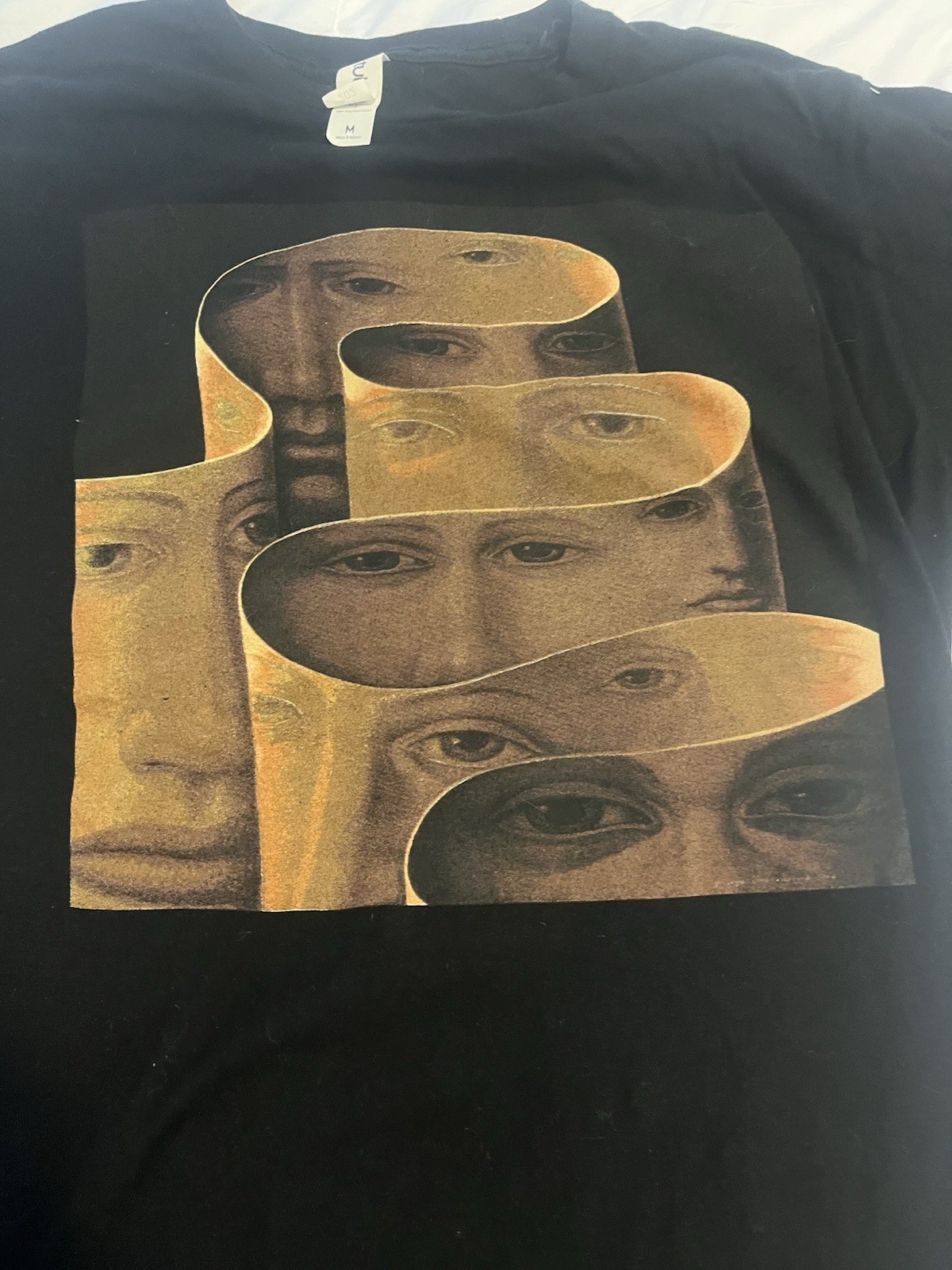 The Fixx Every Five Seconds Tour 2022 Black Graphic Print Tee Mens M