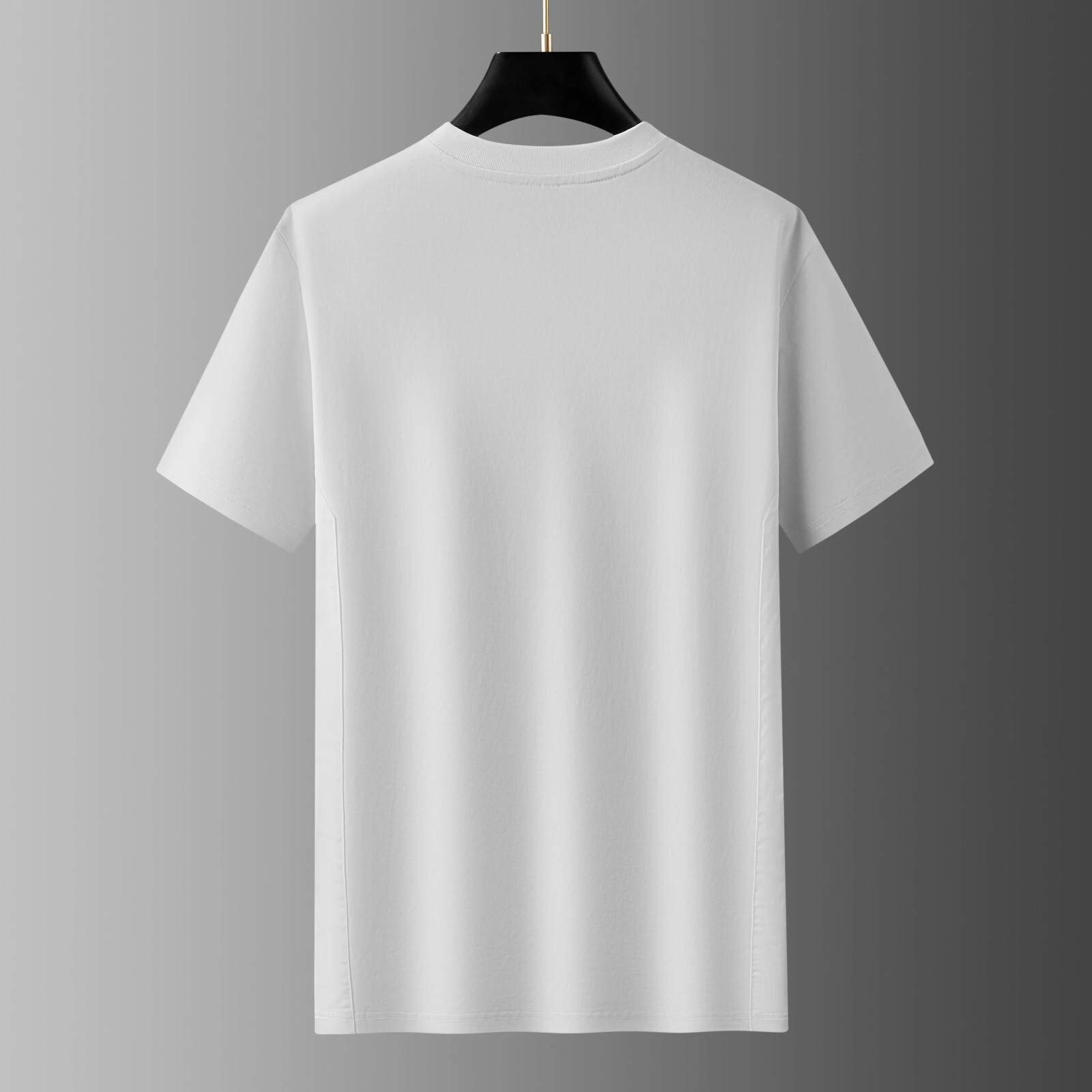 New Fashion Trend Embroidered Summer Short Sleeve Luxury Men Streetwear T-Shirt