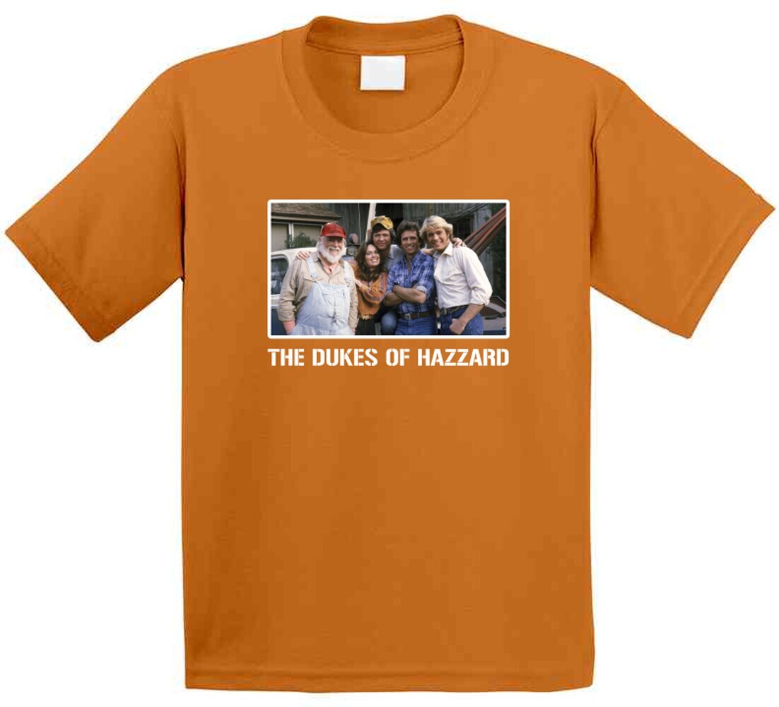 The Dukes Of Hazzard Cast Photo Tv Show Fan T Shirt