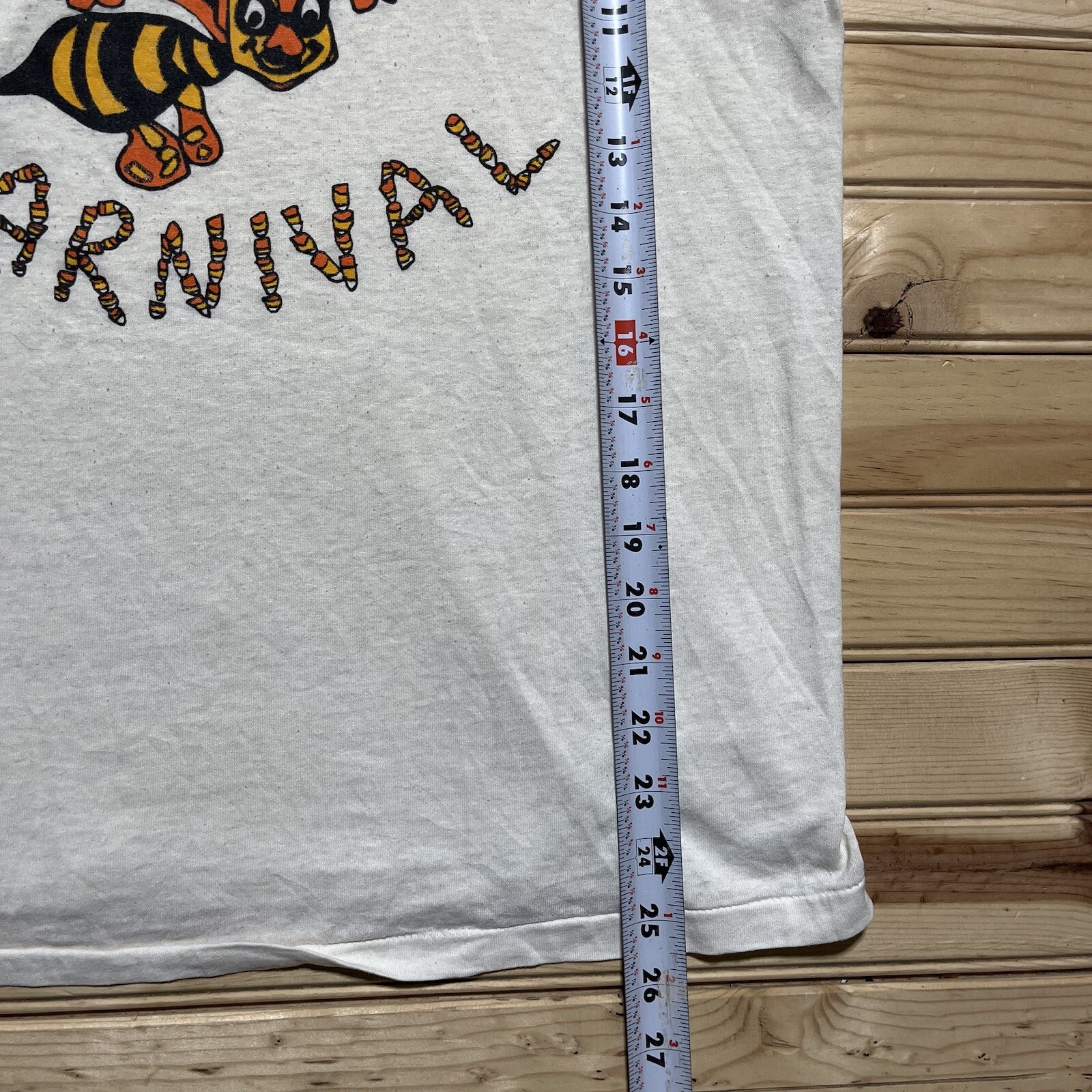 Vintage 1995 Lily B Carnival Art Honeybee Shirt Men’s Size Large Microworks Tech