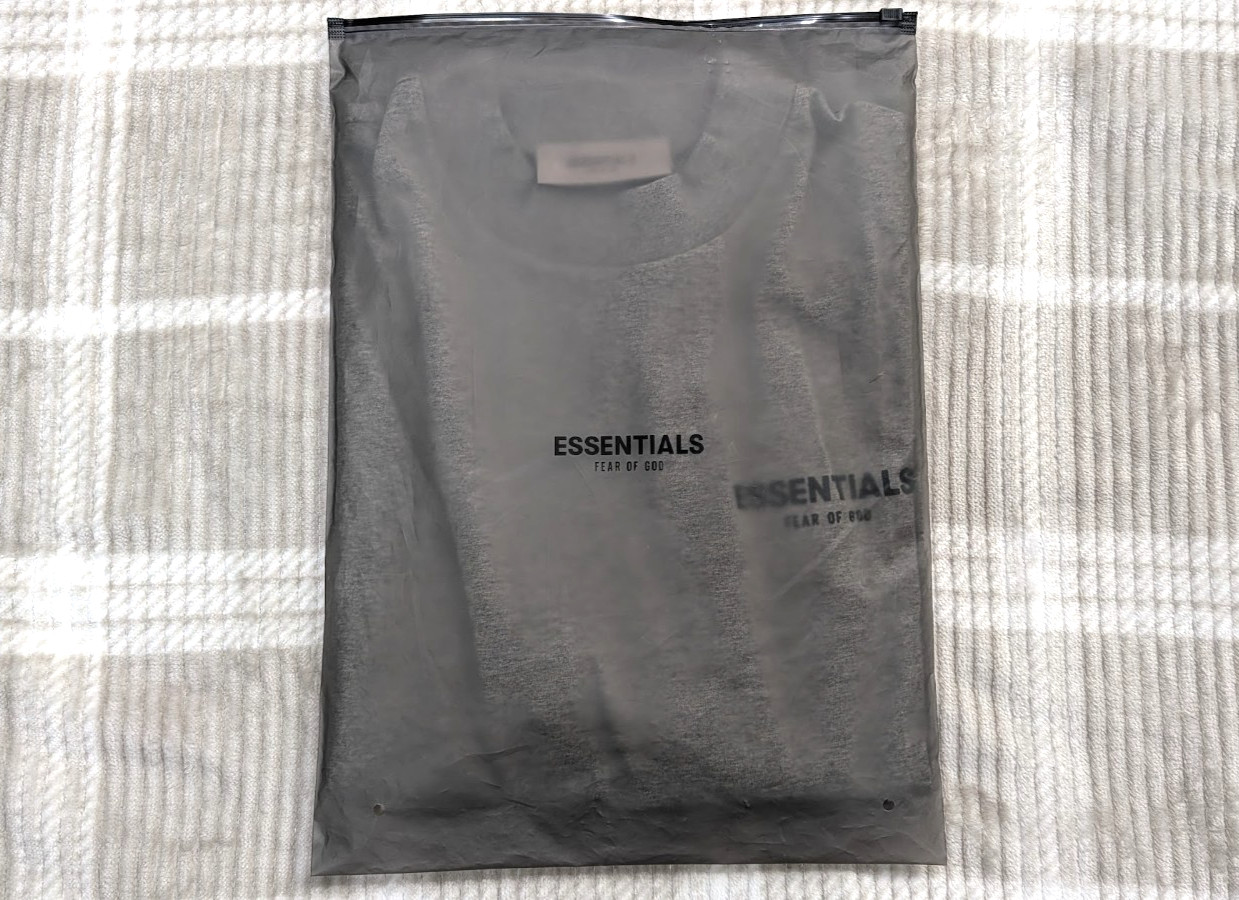 Fear of God Essentials Tee ‘Dark Oatmeal’ L Size Oversized T-Shirt SS22 NWT