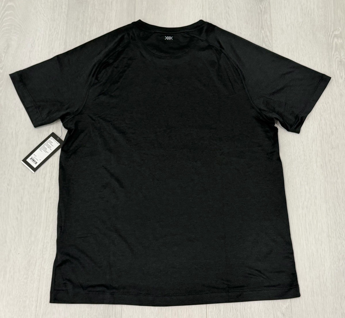 Men’s RHONE Atmosphere Tee T-shirt Short Sleeve – True Black Heather – M $58