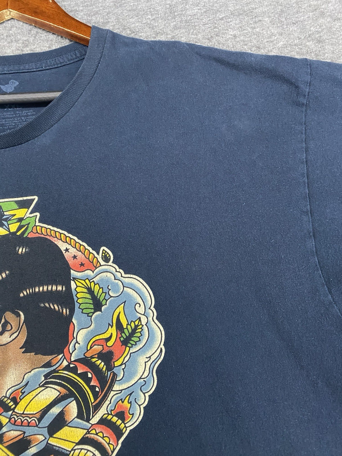 Serenity Firefly Movie TV Show Blue Graphic T-Shirt Men’s XXL Tee Fury See Pics