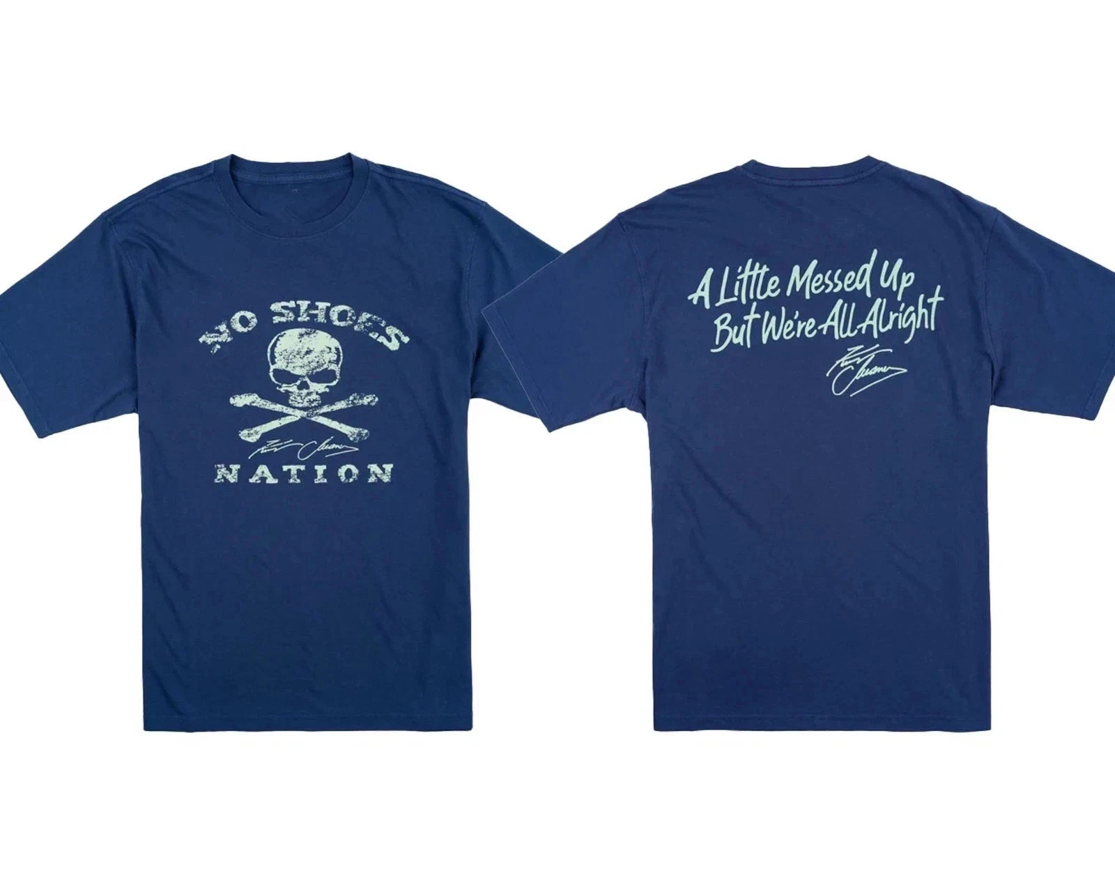 No Shoes Nation Navy Shirt T-Shirt HOT ITEM (navy), size S-5XL