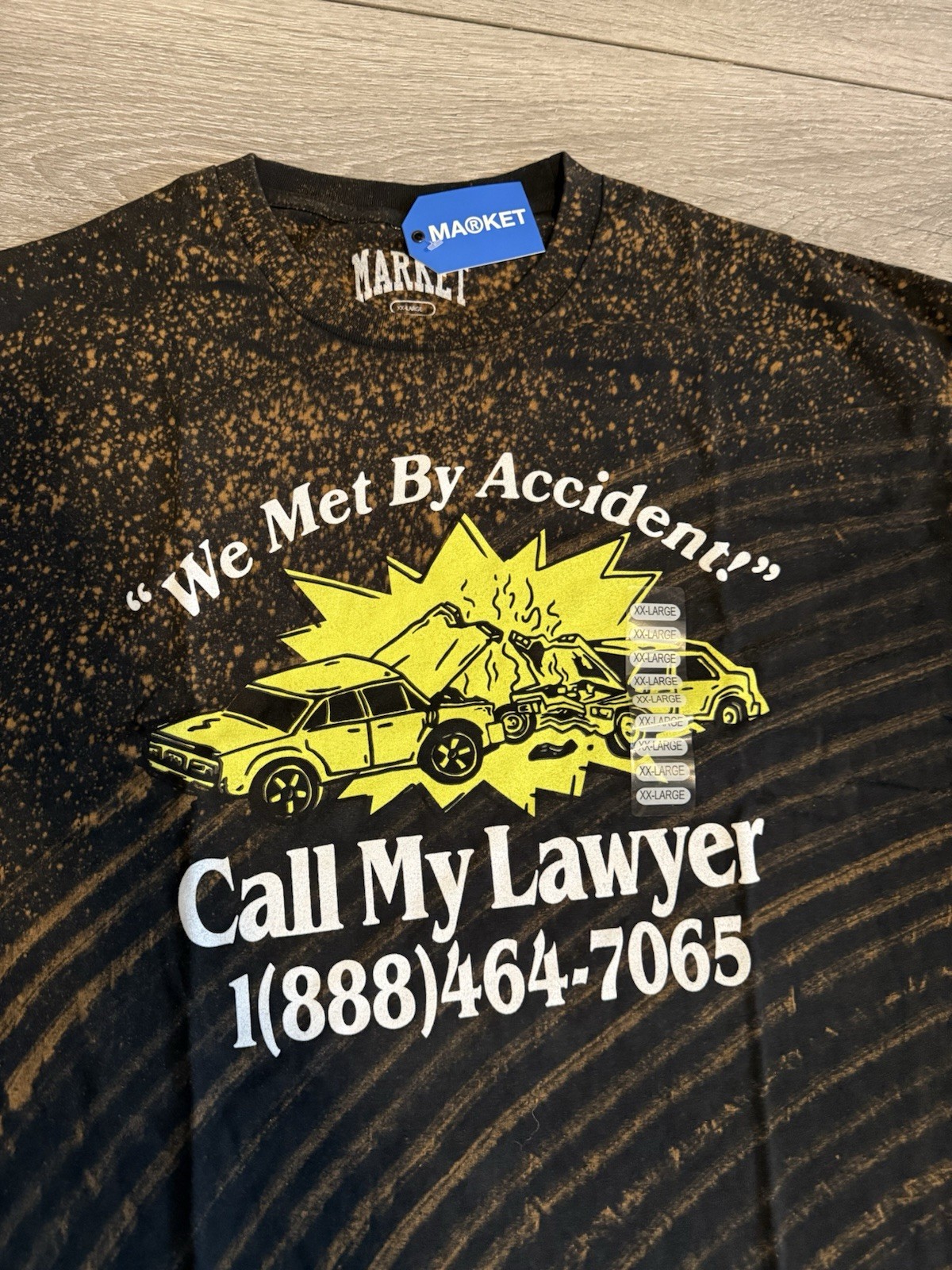 market studio Call My Lawyer T-shirt Size Xxl