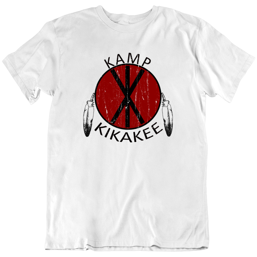 CAMP KIKAKEE, Adventure Nature Outdoor Holiday Camp T Shirt Tee Gift New