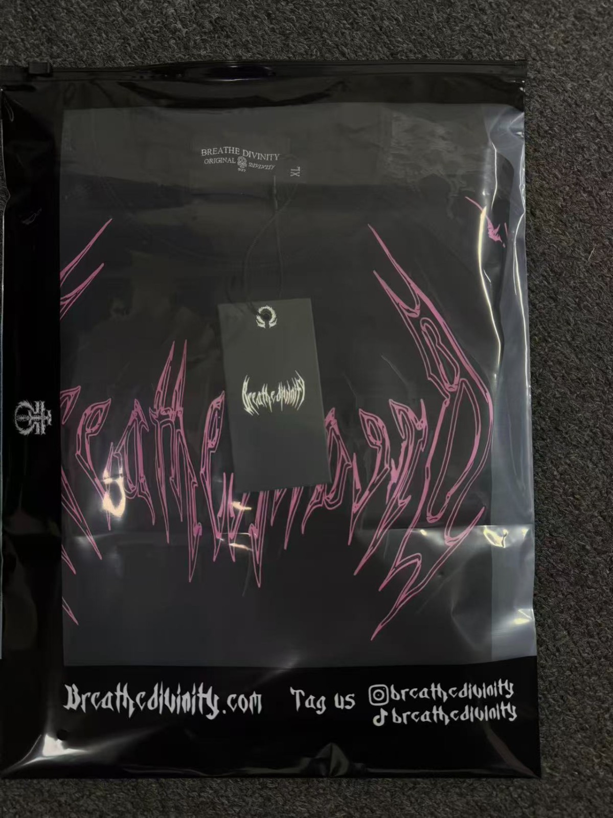 Breathedivinity High Bounce tight training fitness T-shirt