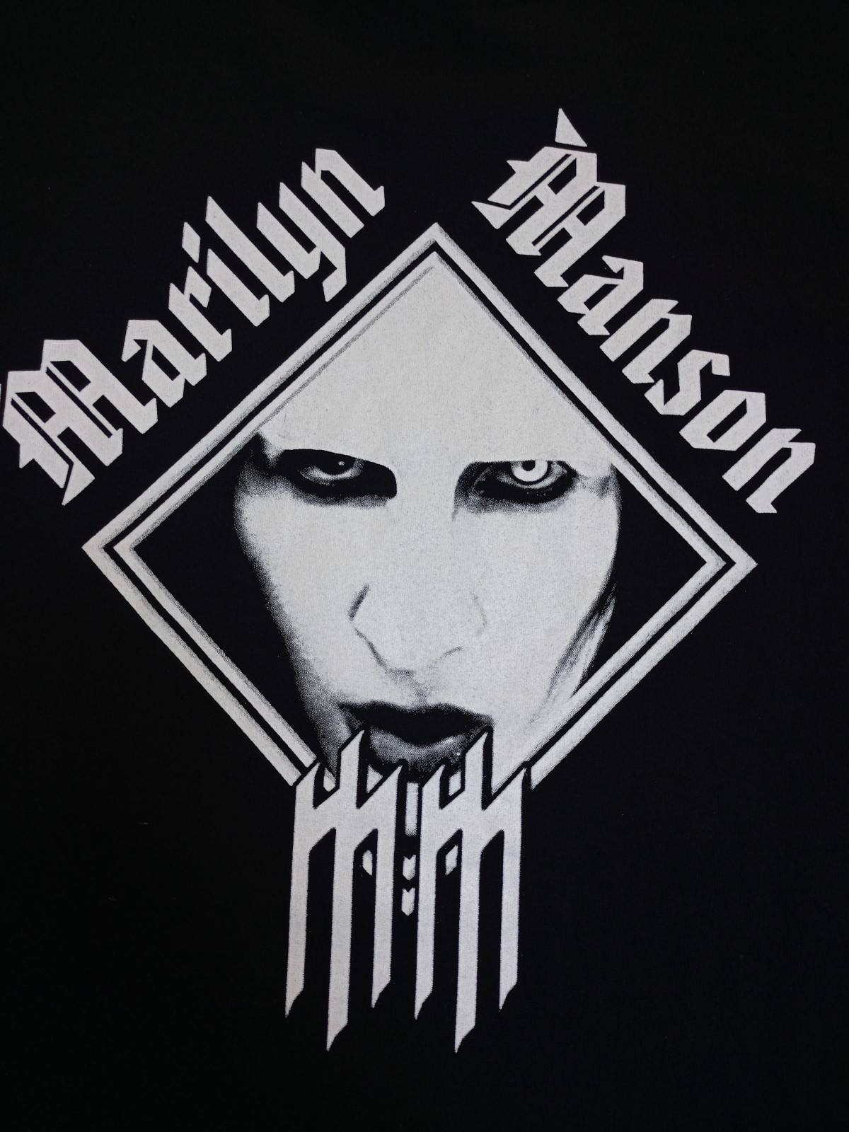 VINTAGE 2003 MARILYN MANSON T-SHIRT – THE GOLDEN AGE OF GROTESQUE-XL-MINT FOTL
