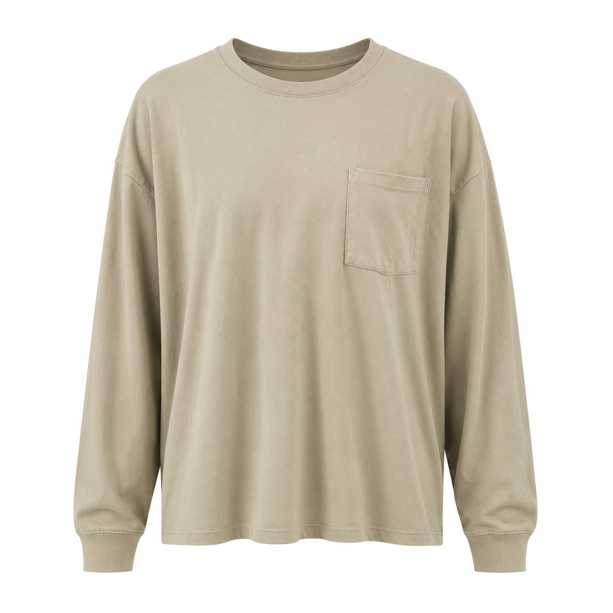 GOODFELLOW & CO – Heavyweight Long Sleeve Pocket T-Shirt – XXL FAST SHIPPING NWT