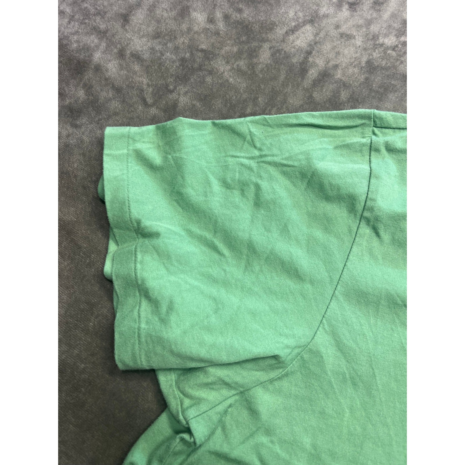 Polo Ralph Lauren Men’s Green V Neck T Shirt XL TG Classic Fit Cotton