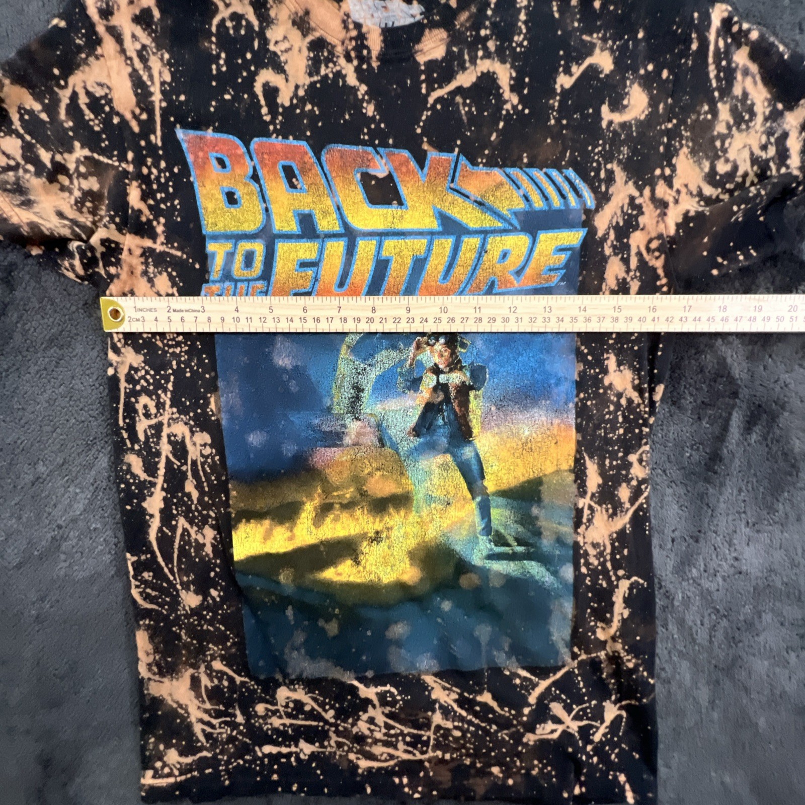 Back to the Future Movie T-Shirt Shirt Size Small Marty McFly Graphic Print