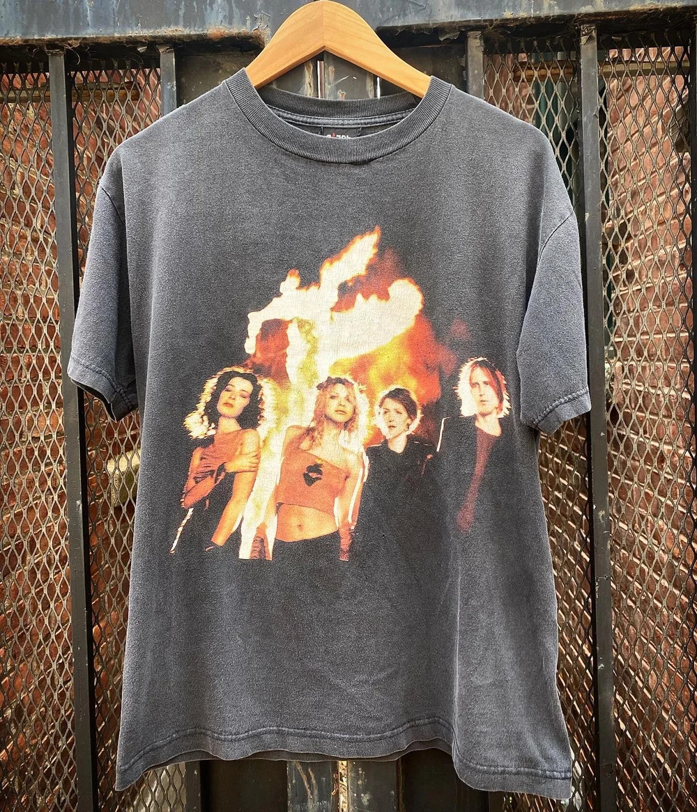 RARE Vtg 90s HOLE T-Shirt Celebrity Skin 1998 Alternative Grunge PA5039
