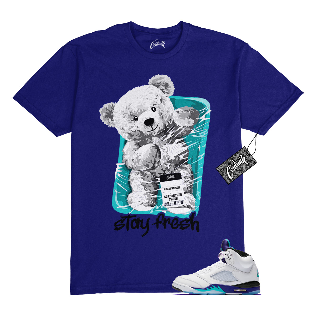 5 Grape White Black 2025 Blue T Shirt Match STAY