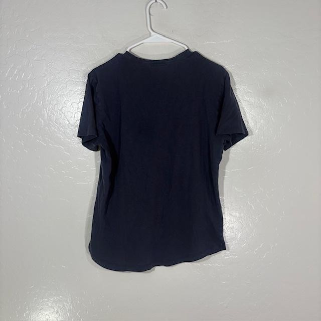 Buck Mason Shirt Mens Small Blue 100% Cotton Crewneck Tee Made USA Solid Basic