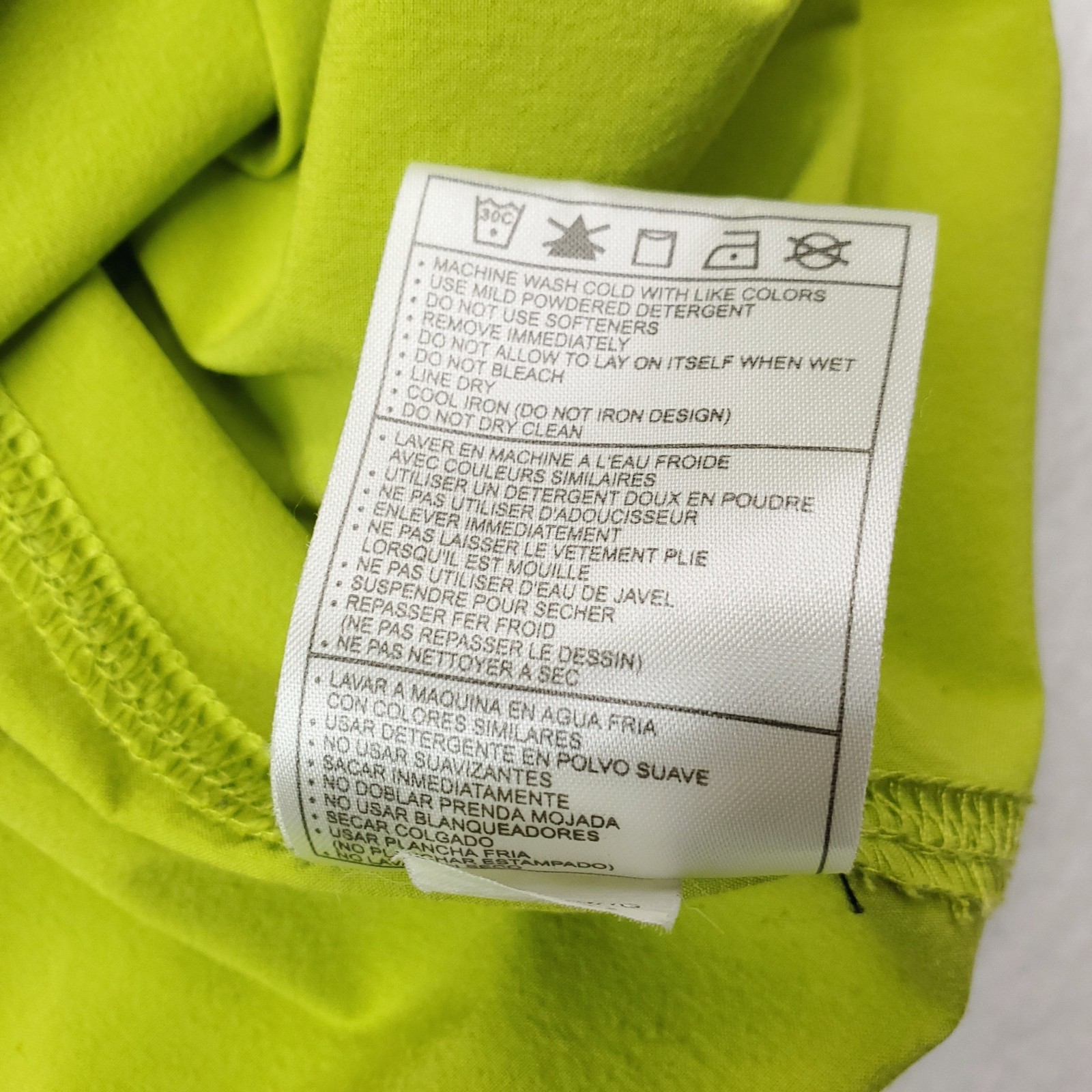 Nike Half Zip Pullover Mens Large Green Running Athletic Top Reflective Dri Fit