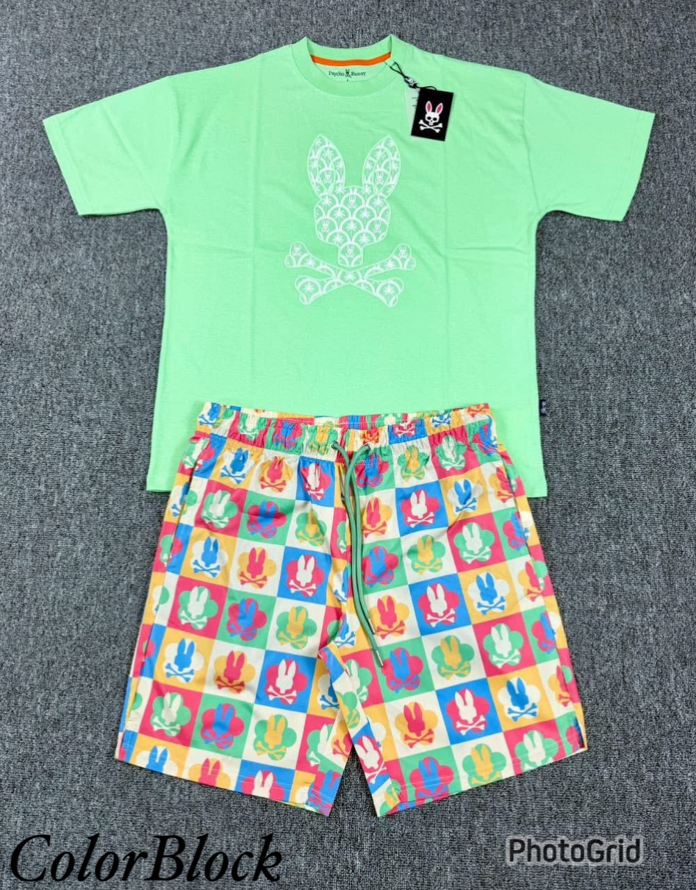 Pyscho Bunny Tshirt/Short Sets