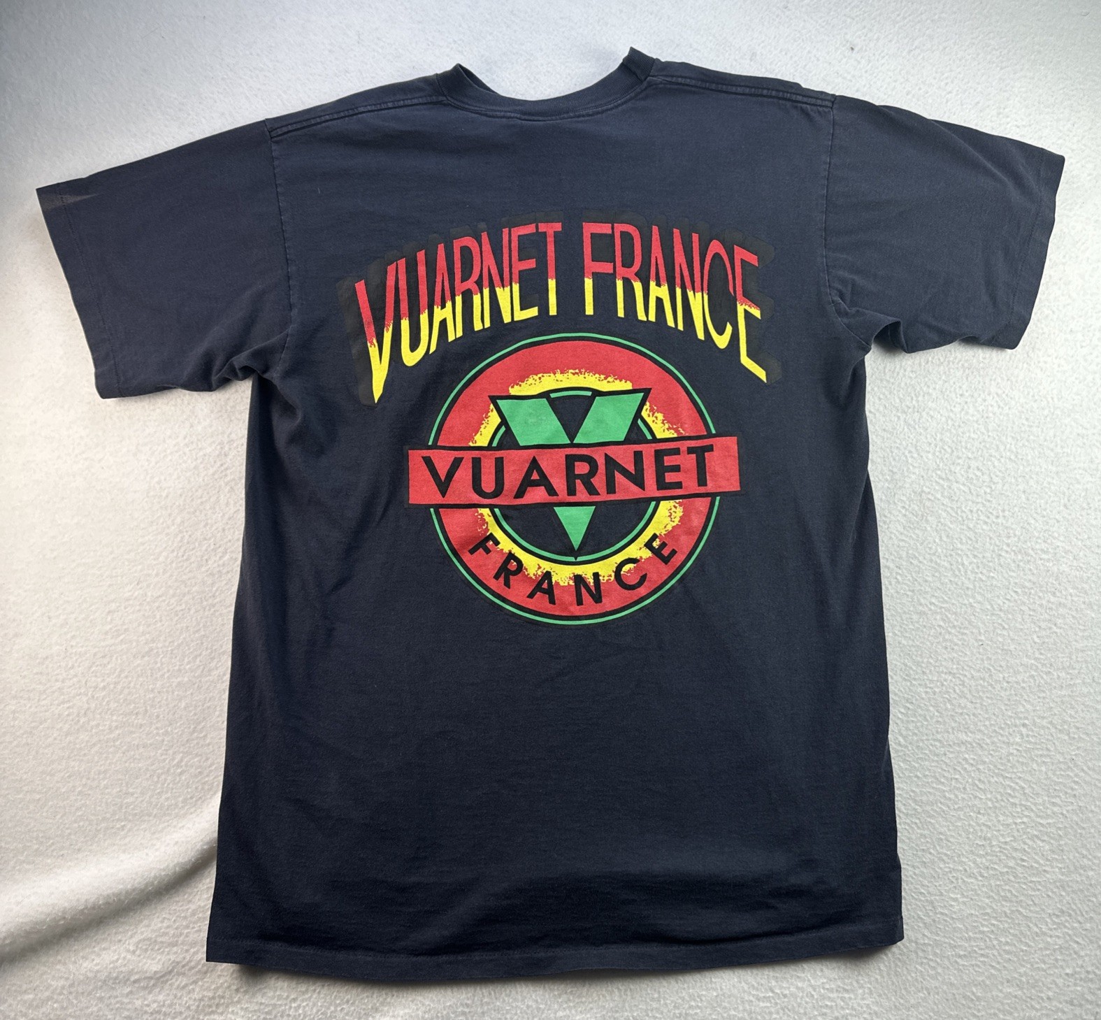 VTG Vuarnet France Shirt Mens XL Made USA 90s Single Stitch Ski Sunglasses Surf