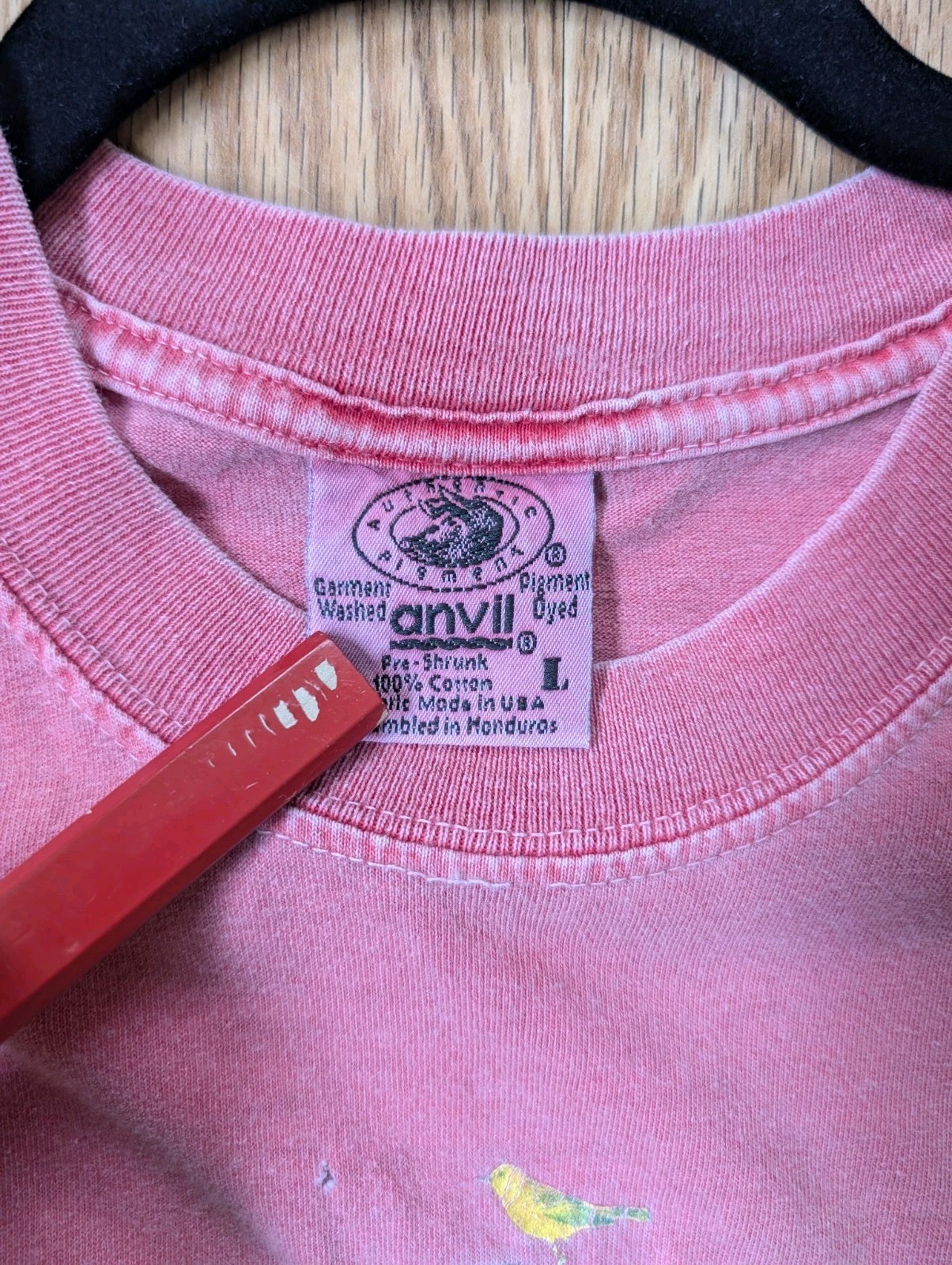 Vintage Bumbershoot Festival T-Shirt L Cotton Knit Pink Graphic 90s