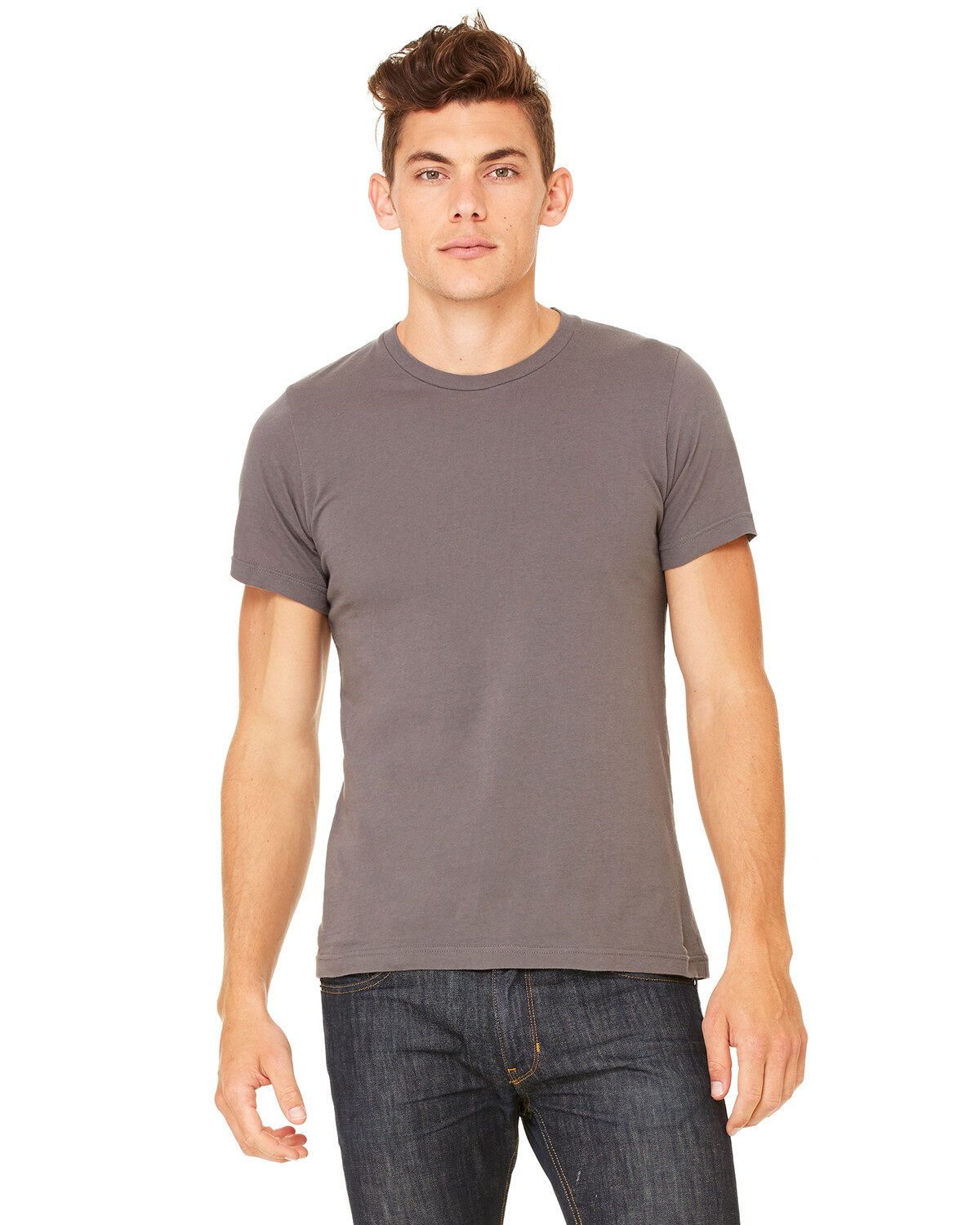 Bella + Canvas 3001U Unisex Made In The USA Jersey Top T Shirt