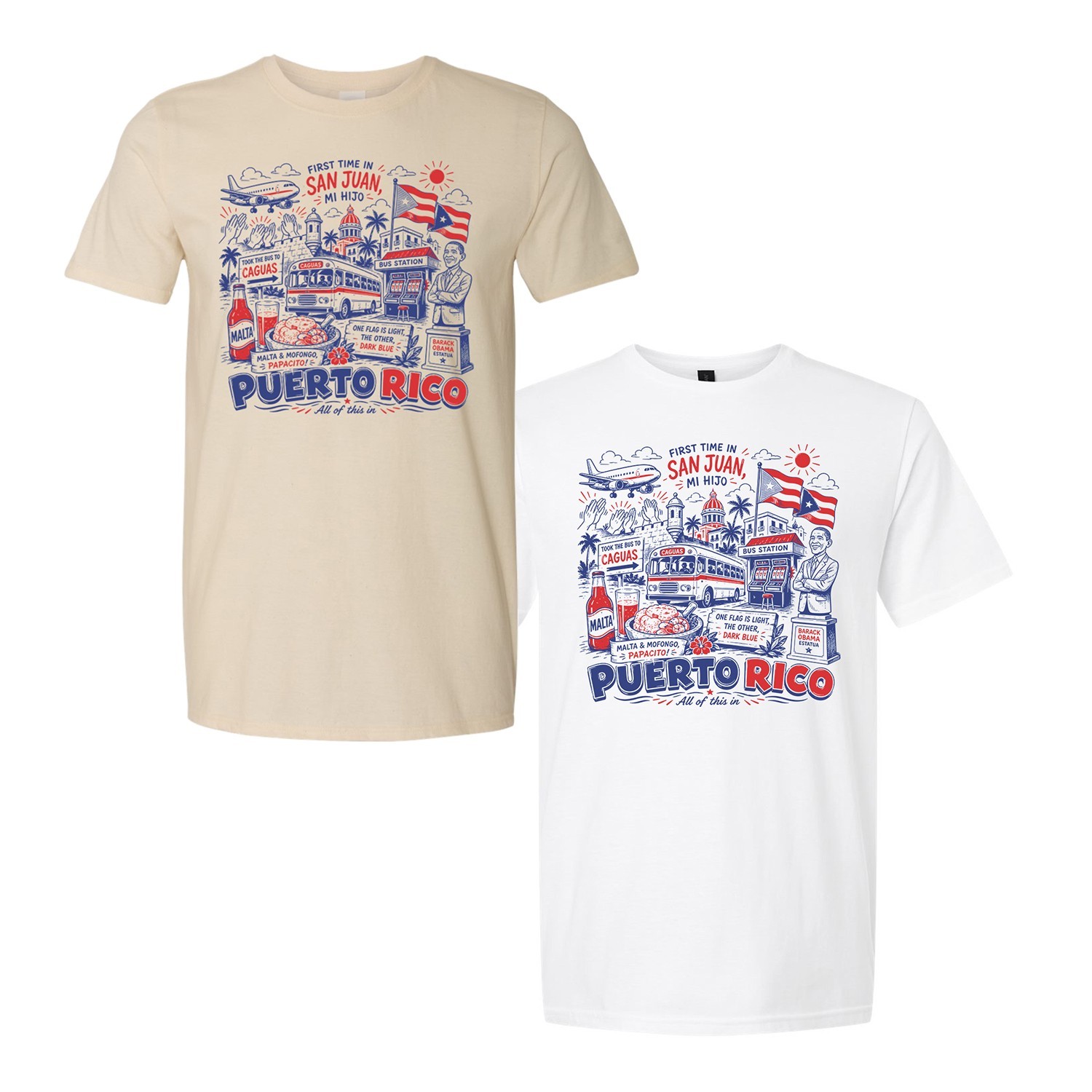 The Puerto Rico Song – funny bachelorette bachelor party vacation Unisex T-shirt