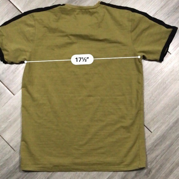 Ashton Martin New Olive Green Screen Print T-Shirt size L