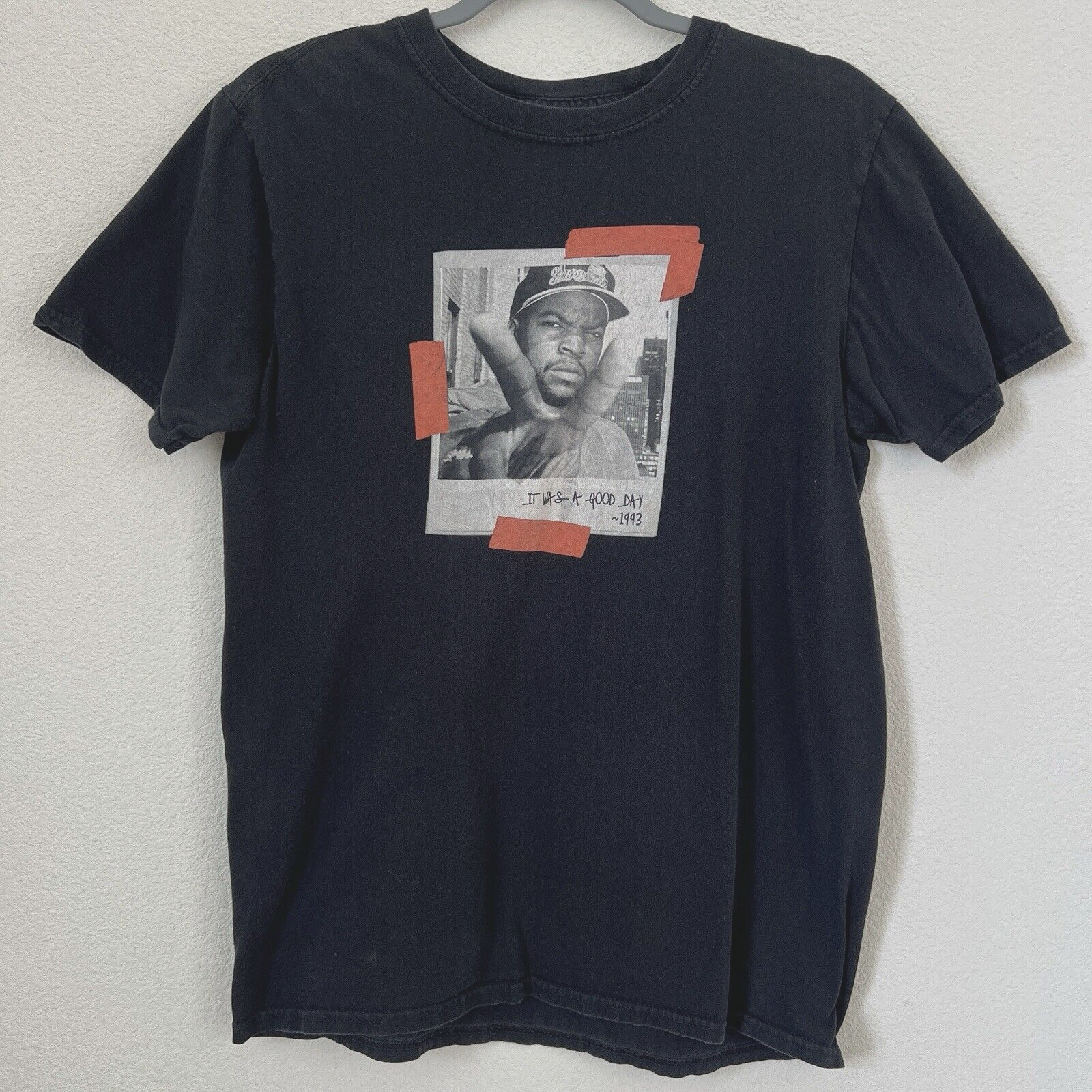 Ice Cube Graphic Shirt “It was a good day” Adult Size M Short sleeve Rap Retro