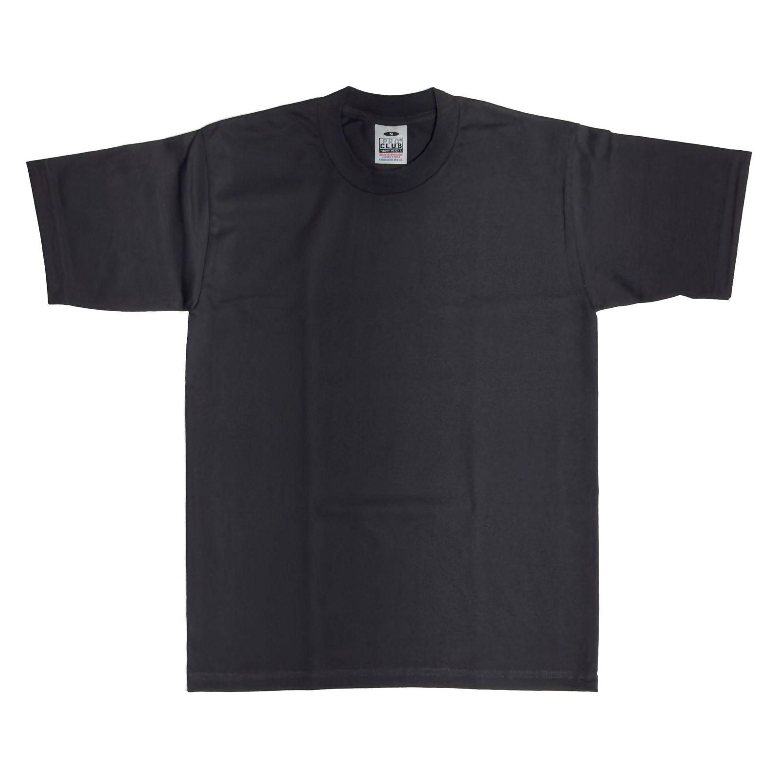 Pro Club Men’s Heavyweight Cotton Short Sleeve Crew Neck T-Shirt