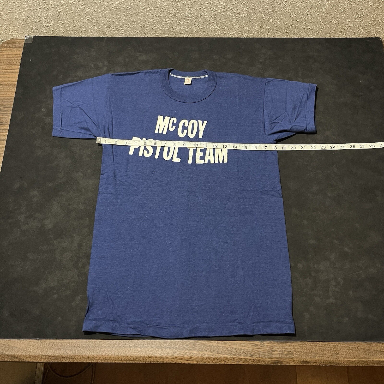 Russell Southern Co 1950s Shirt Vintage Cotton 1960s Jersey McCoy Pistol Team