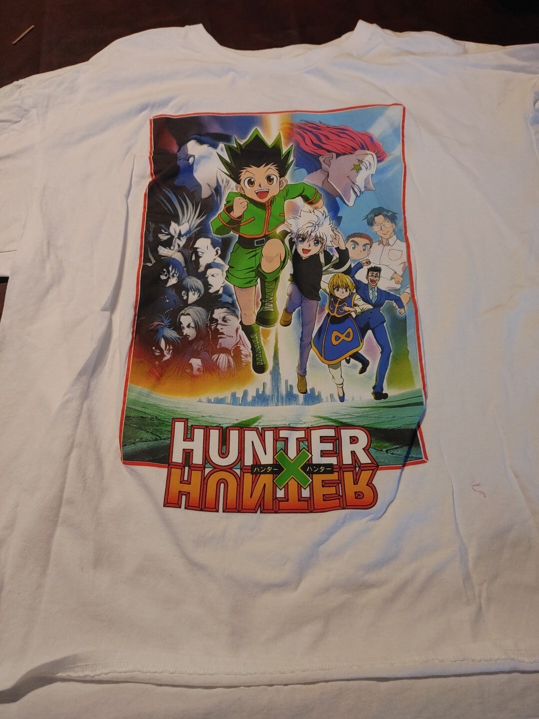 Hunter Hunter Anime Short Sleeve T-Shirt Men’s Size XXL White