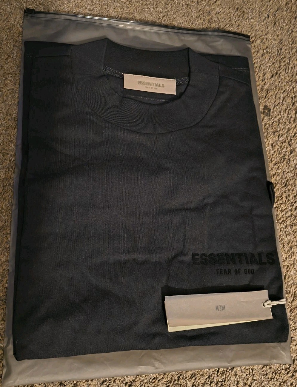 Fear of God Essentials Tshirt Stretch Limo S22