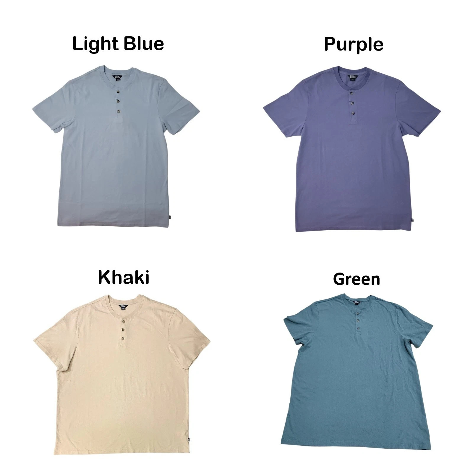 Eddie Bauer Men’s Classic Fit Short Sleeve Soft Henley S, M, L, XL, XXL