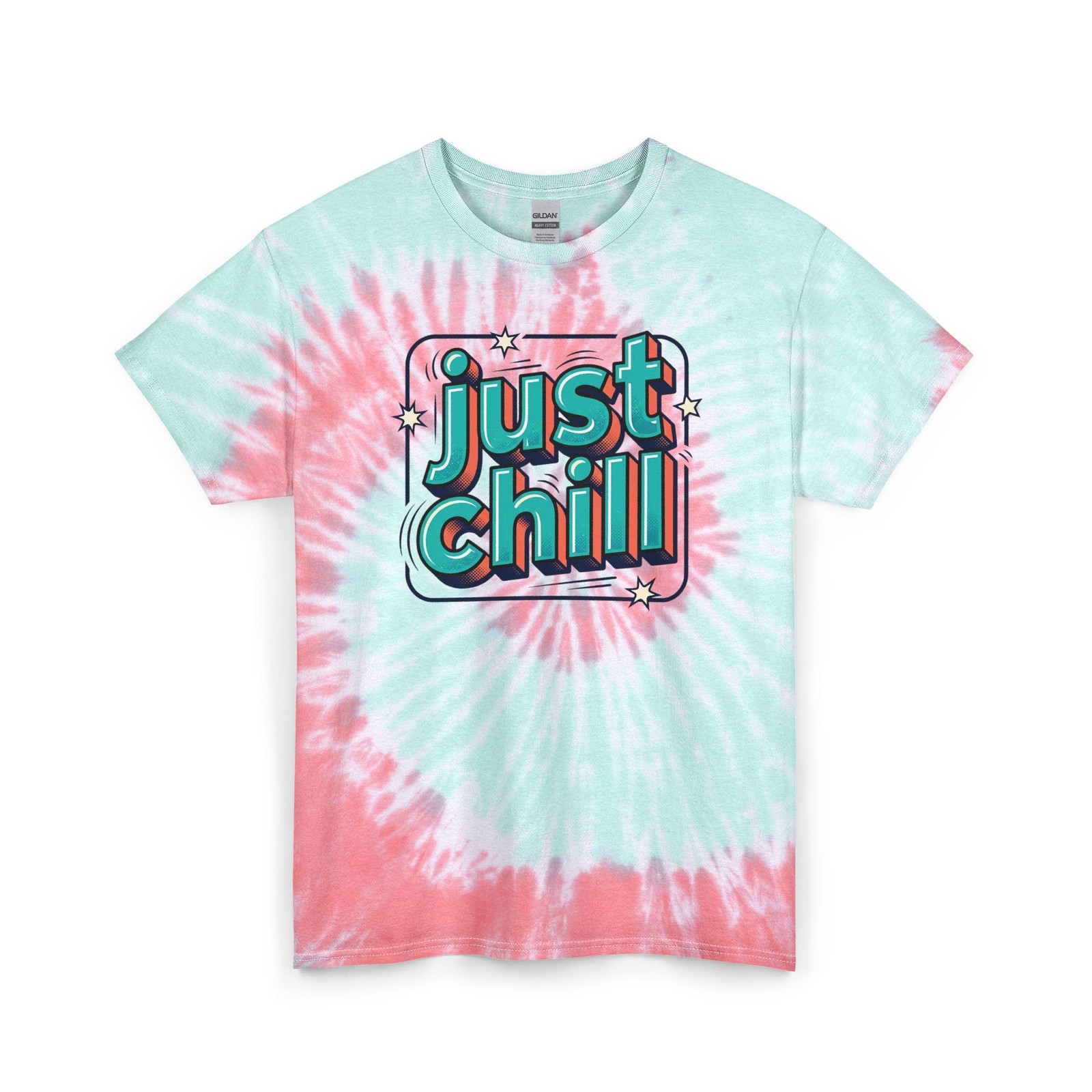 Tie Dye Tee | Blue spiral t-shirt 5 colors